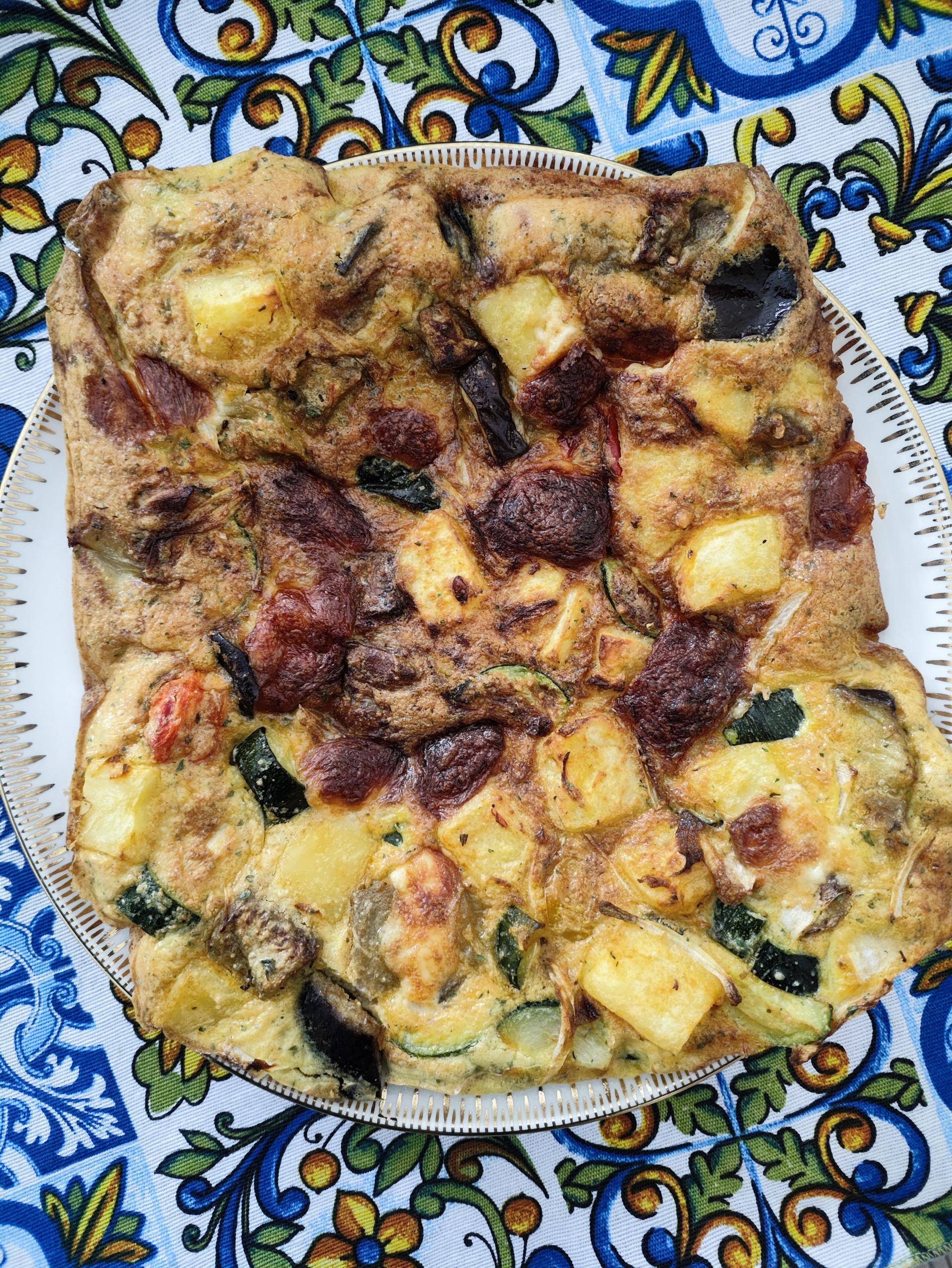 Frittata di verdure - Ricette Easy Fry Mega | Moulinex
