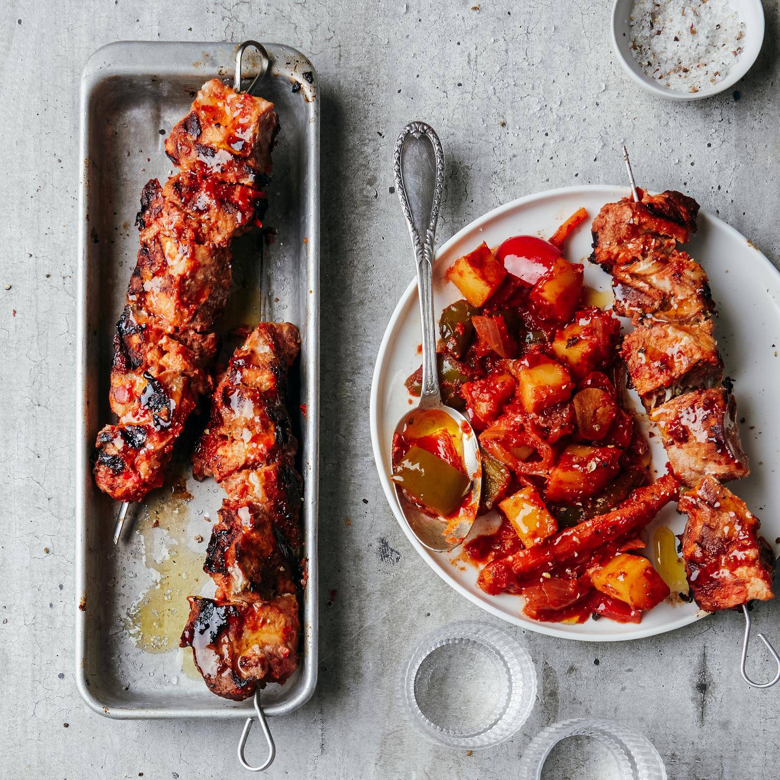 Goulash with grilled meat - Ricette OptiGrill 2in1 XL | Moulinex