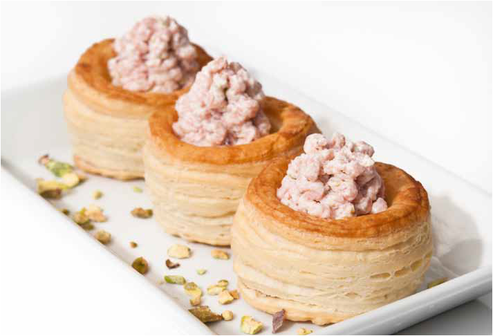 Vol-au-vent con mousse di mortadella - Ricette Companion | Moulinex