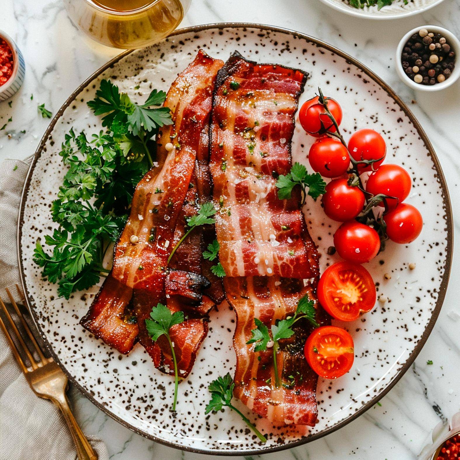Pancetta affumicata - Ricette Easy Fry Compact | Moulinex