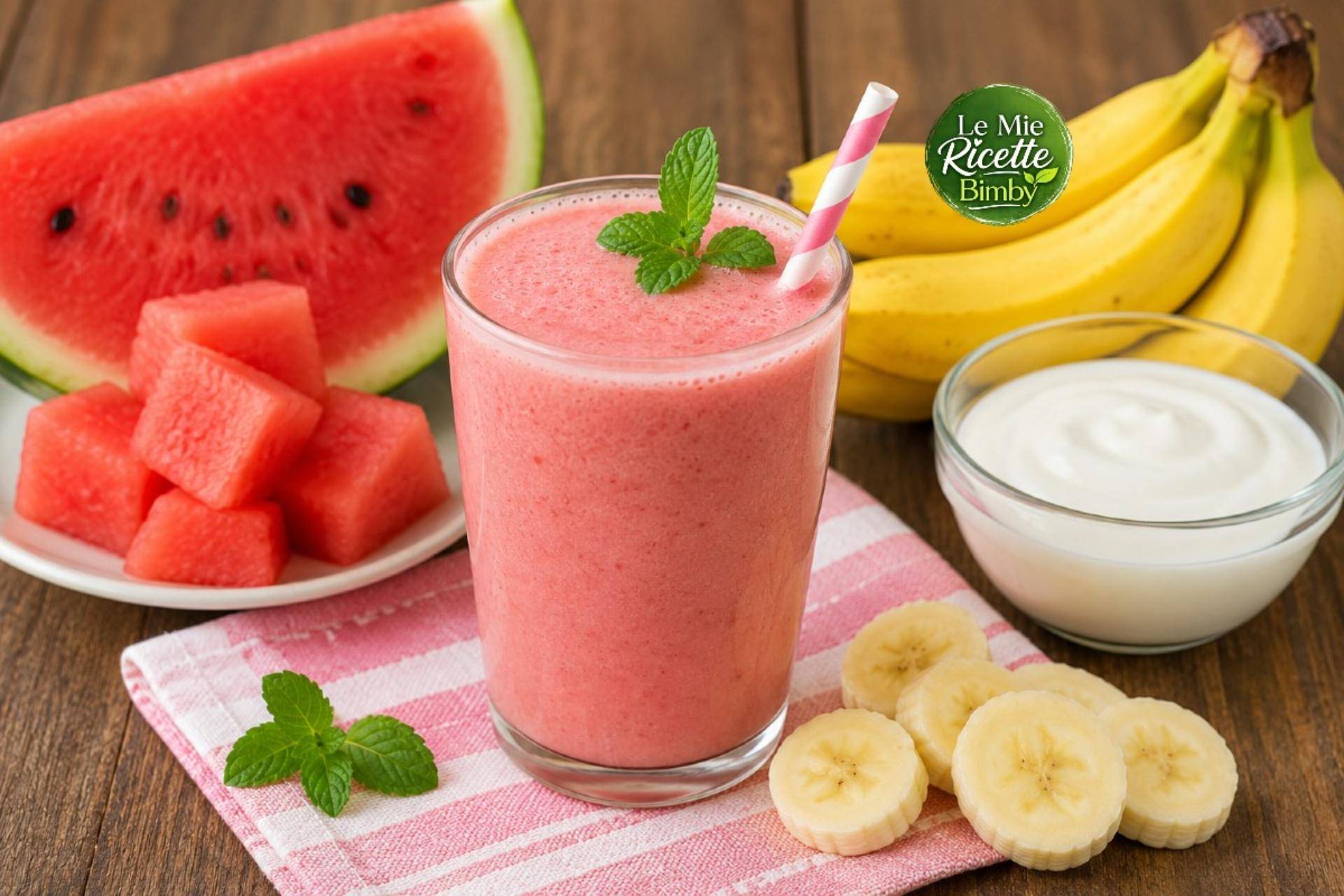 Smoothie Anguria e Banana - Ricette Companion Connect XL | Moulinex