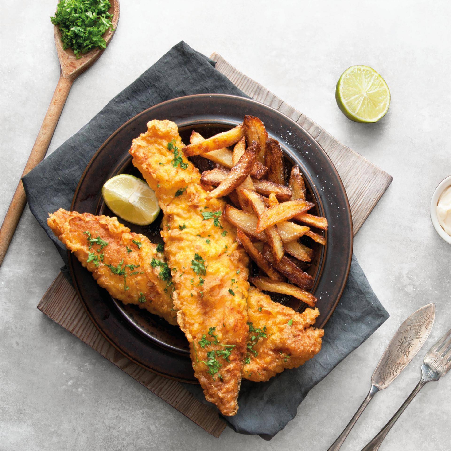 Fish and chips - Ricette Easy Fry XL Surface | Moulinex