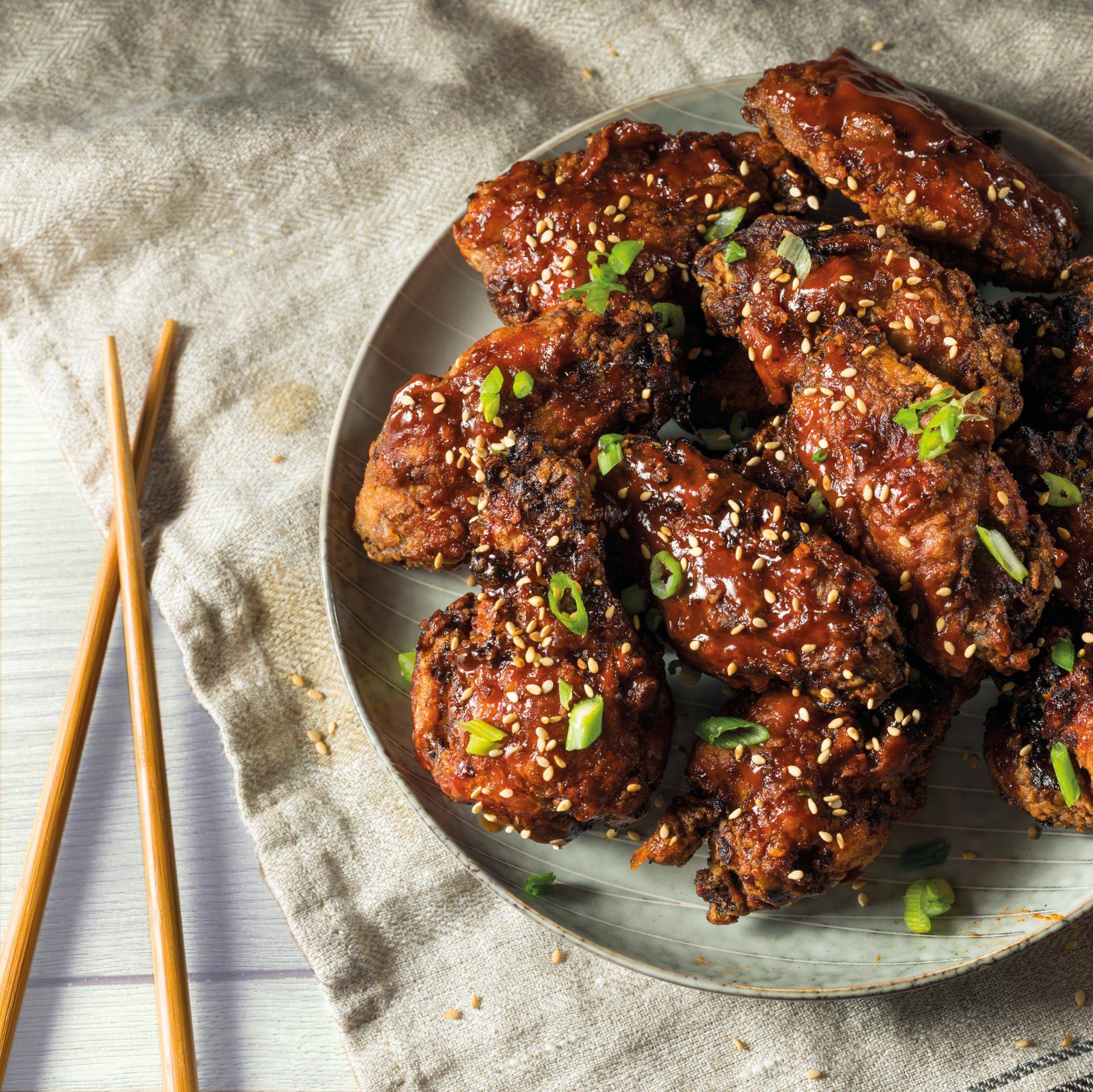 Ali di pollo fritte alla coreana con salsa piccante - Ricette Multifunction Airfryer Oven Digital | Moulinex