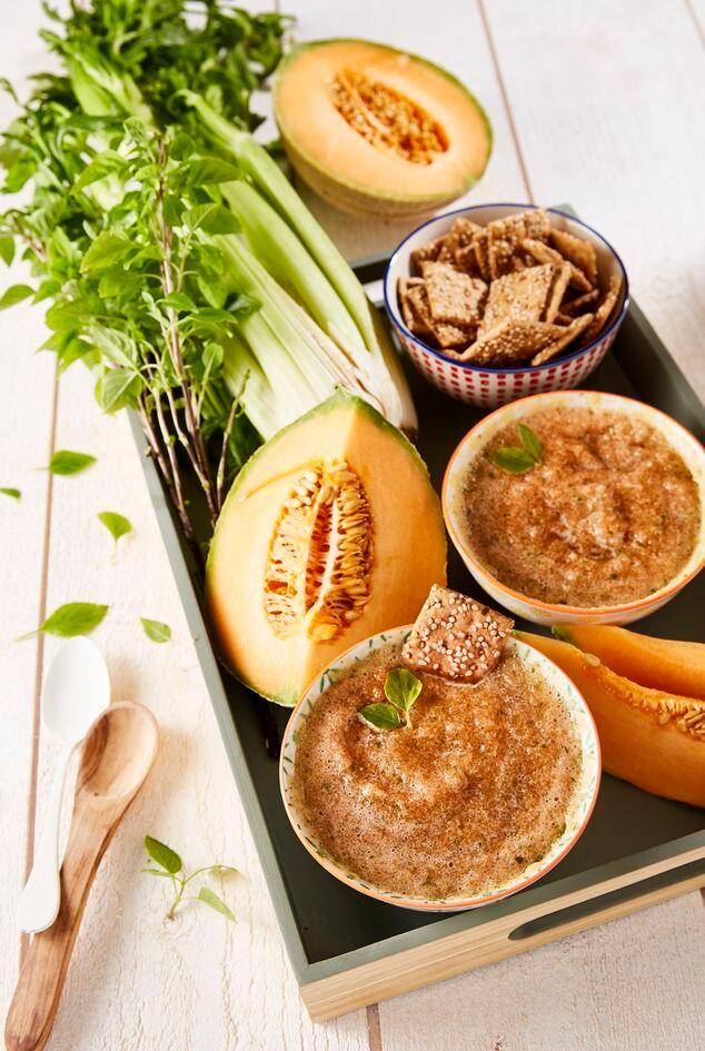 Zuppa di melone e sedano - Ricette Perfectmix + | Moulinex