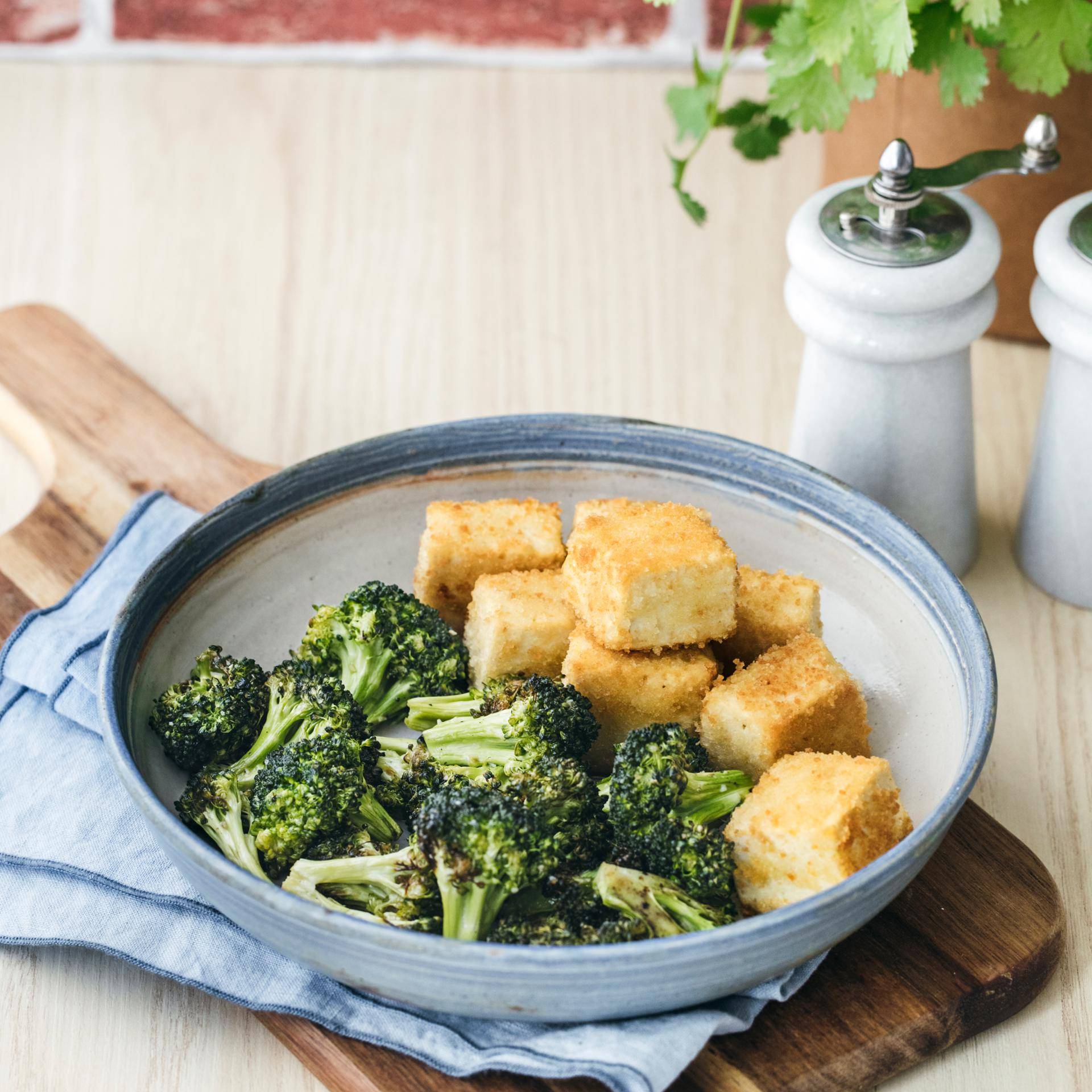 Tofu croccante e broccoli - Ricette EASY FRY & GRILL 2 in 1 XXL | Moulinex