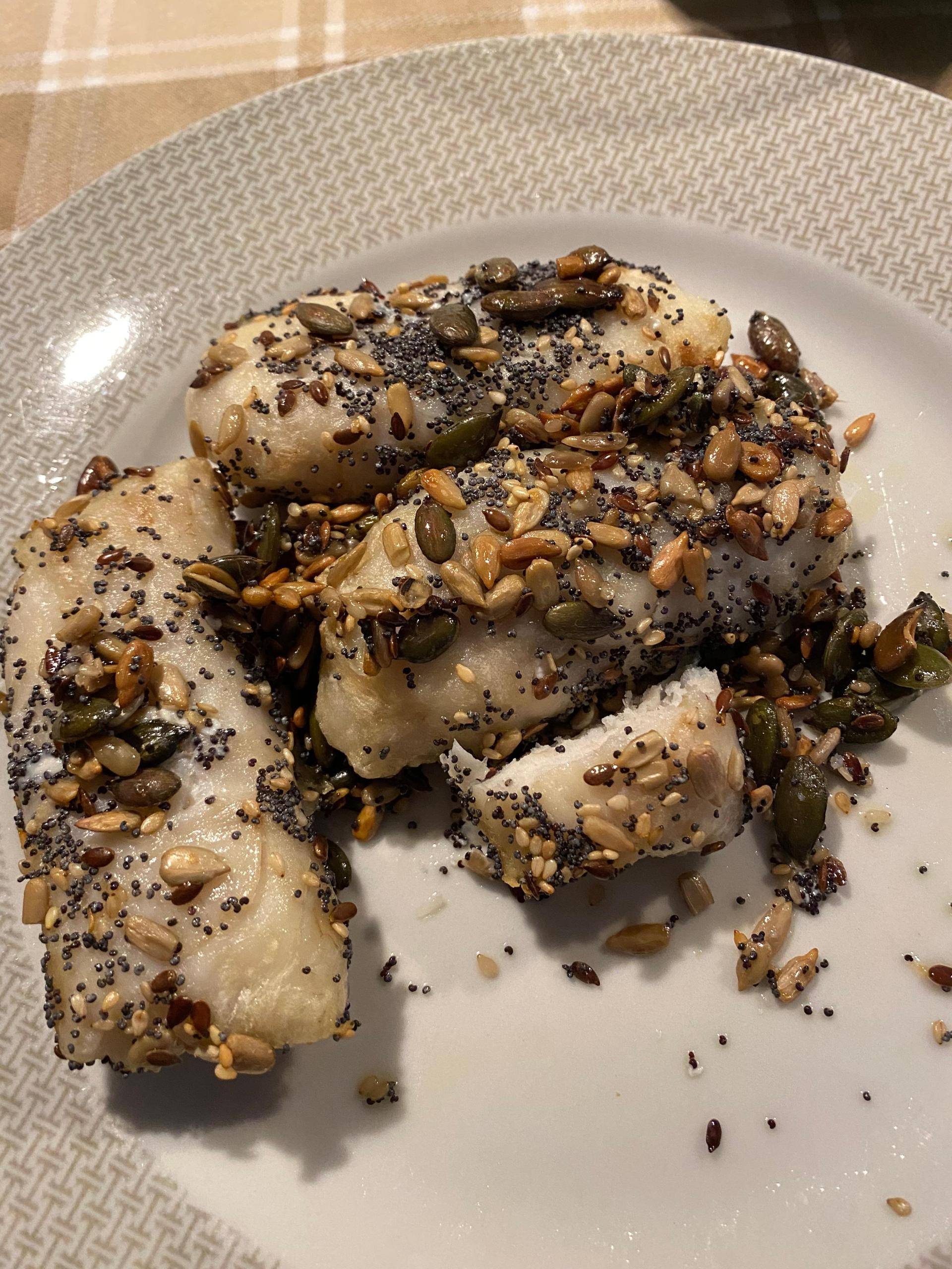 Nasello ai semi vari - Ricette EASY FRY & GRILL 2 in 1 XXL | Moulinex