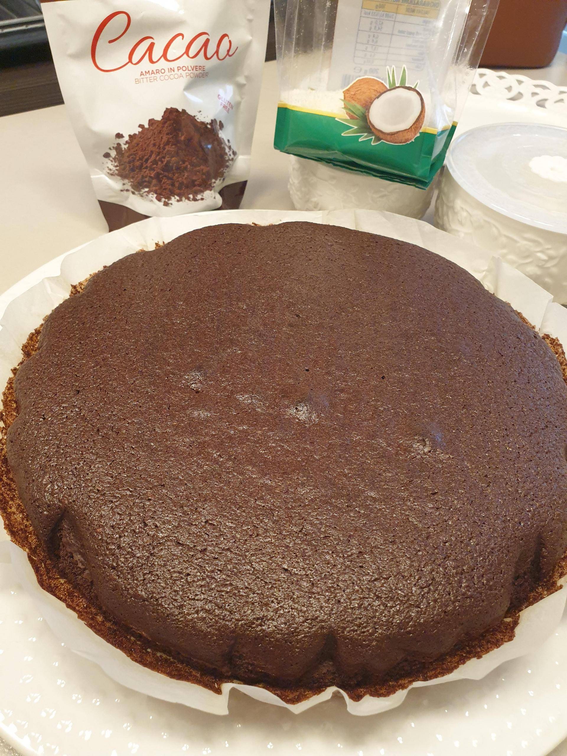 Torta al cocco e cacao - Ricette Companion Connect | Moulinex