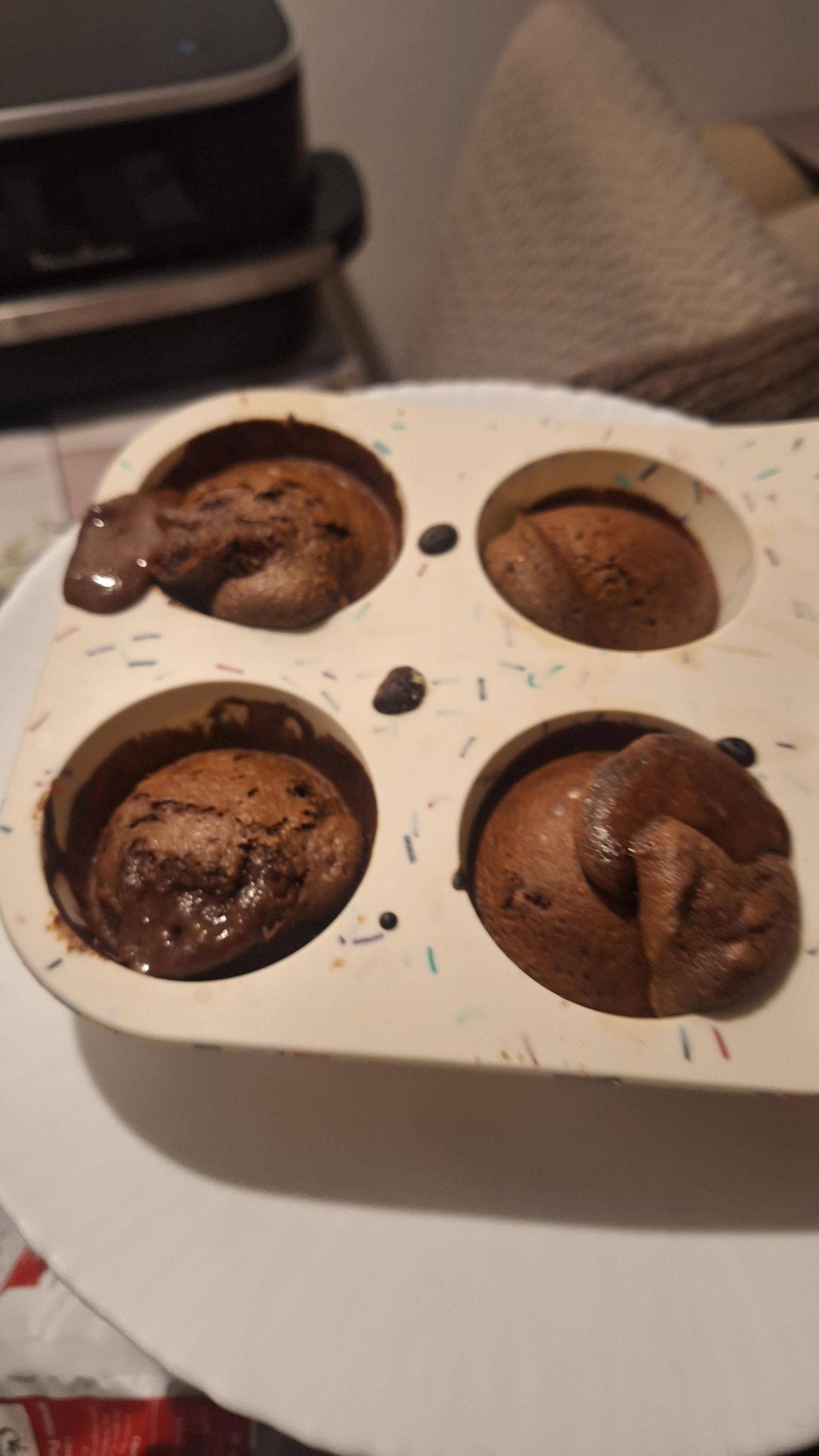 Tortini al cioccolato - Ricette Easy Fry XL Surface | Moulinex