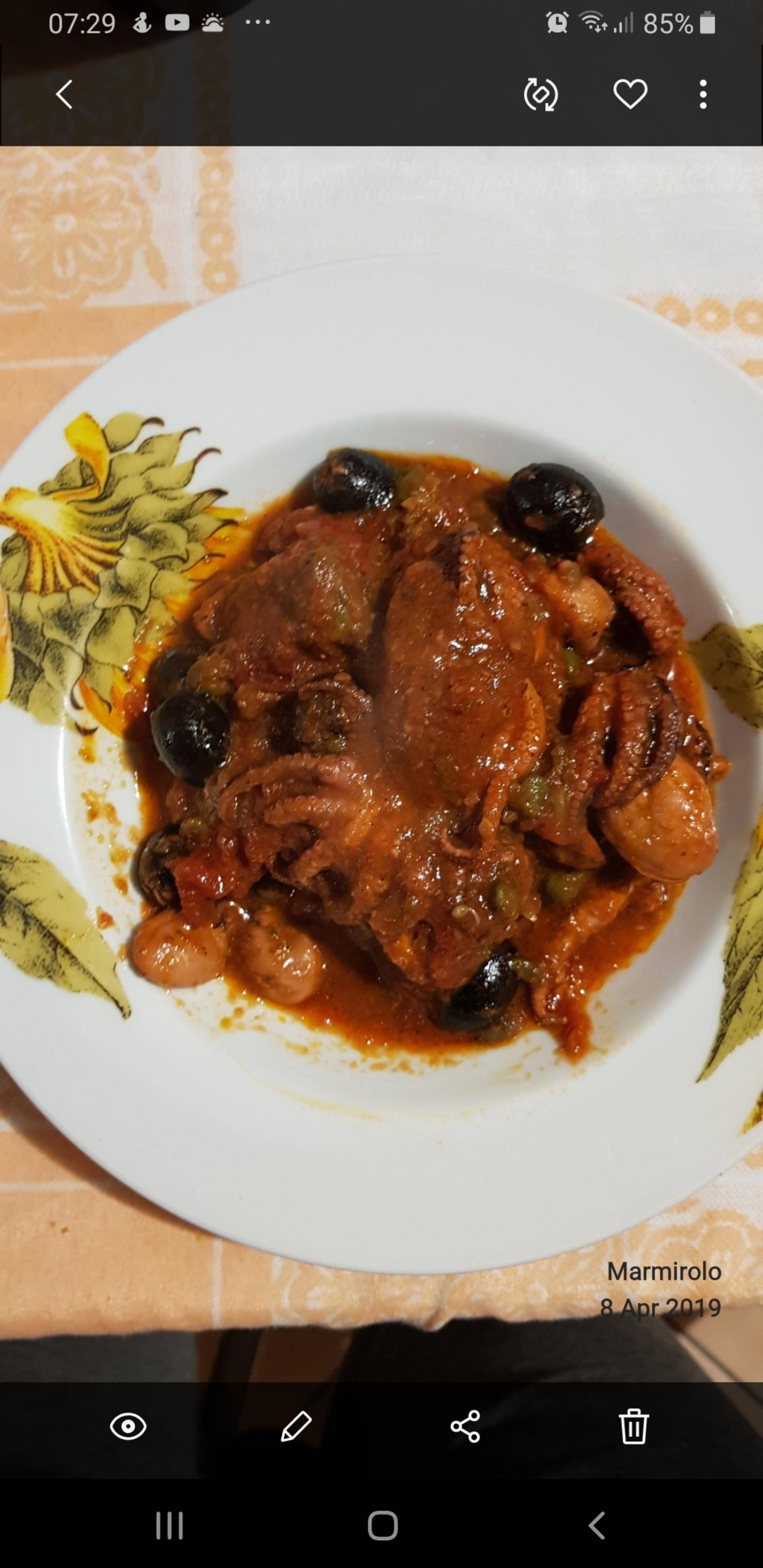 Moscardini in umido - Ricette Cookeo | Moulinex