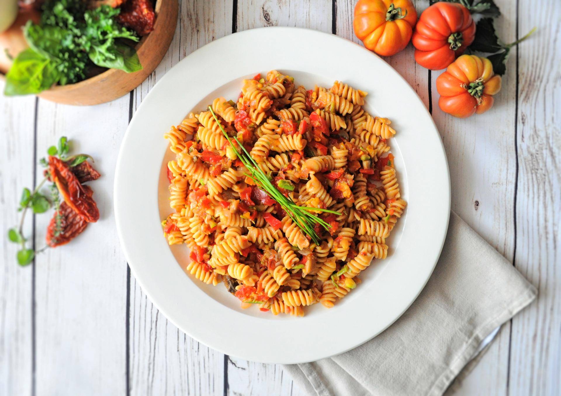 Fusilli ragu di verdure - Ricette Cookeo | Moulinex