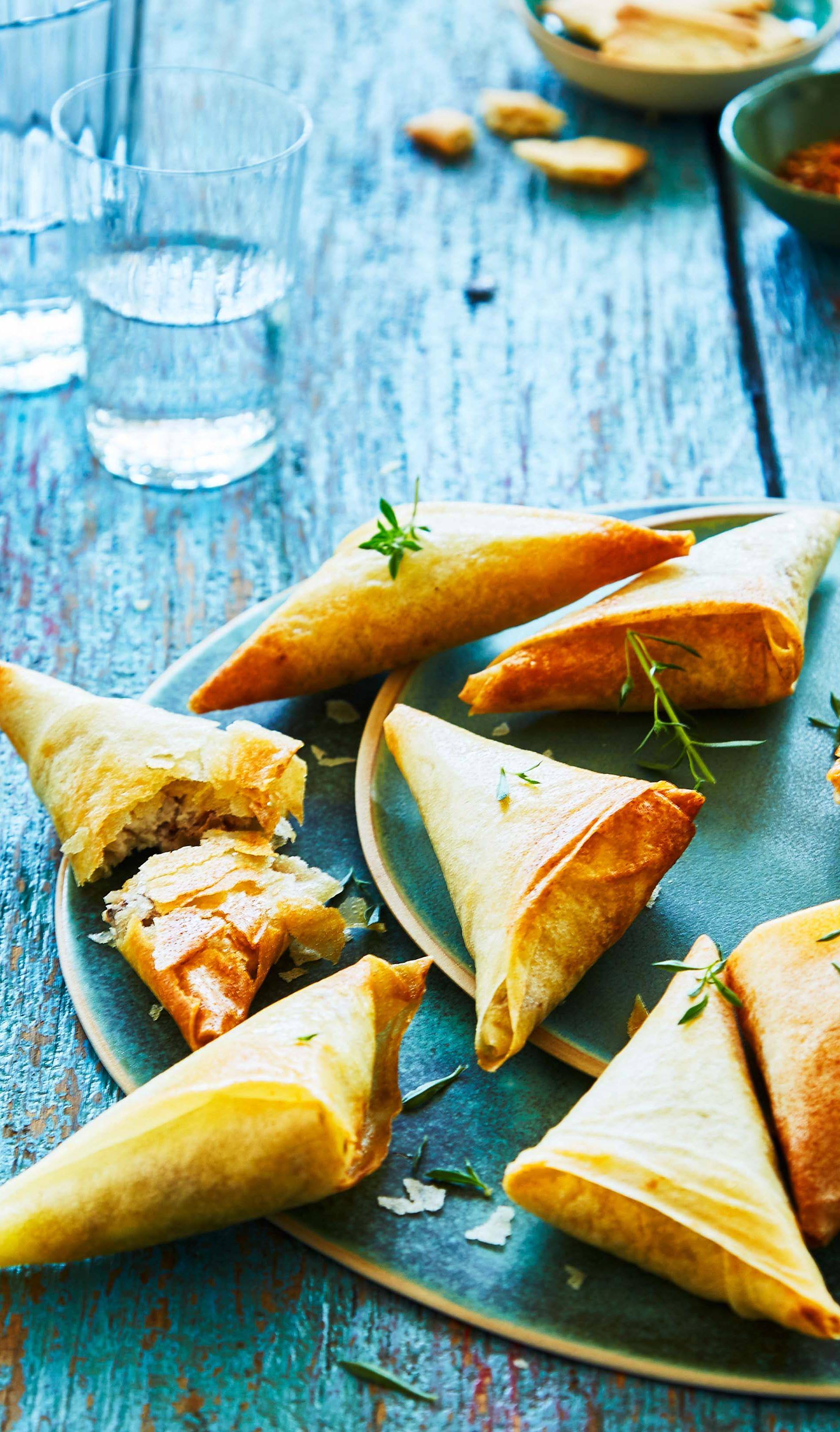 Samosa con tonno e uova - Ricette Cookeo | Moulinex