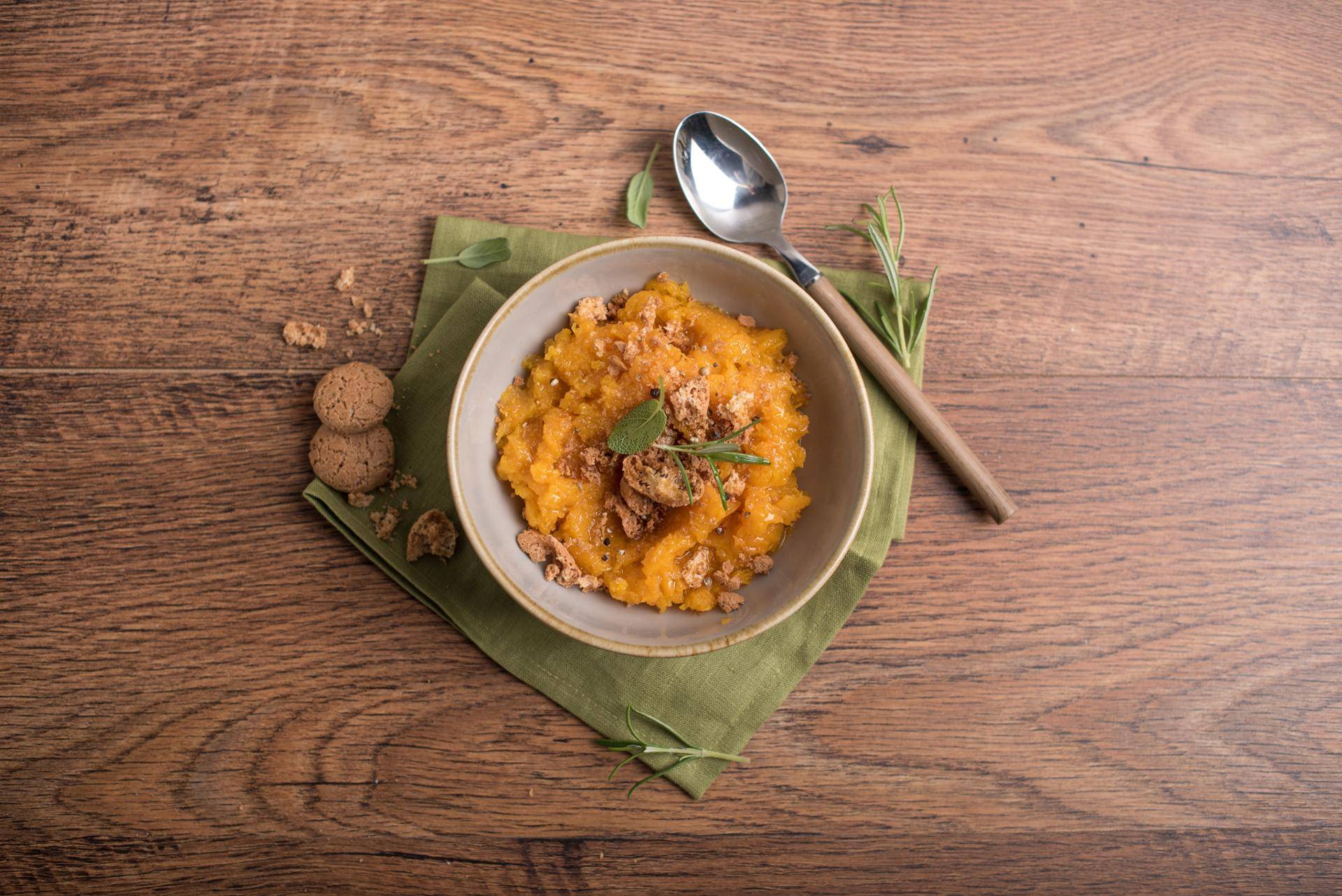 Mash di zucca e amaretti - Ricette Cookeo V3 | Moulinex