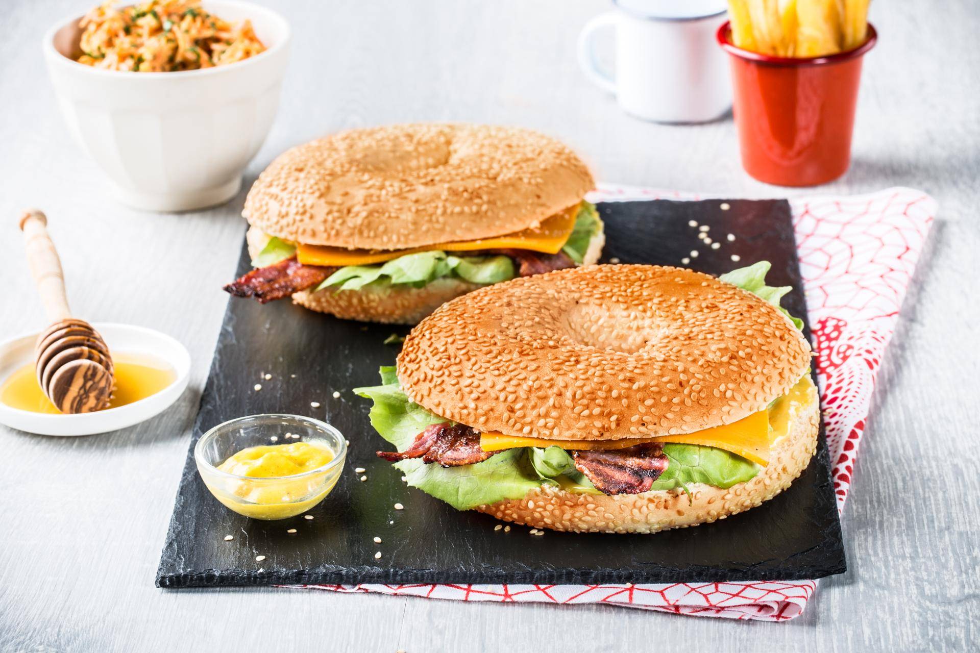 Bagel classico - Ricette OptiGrill XL | Moulinex