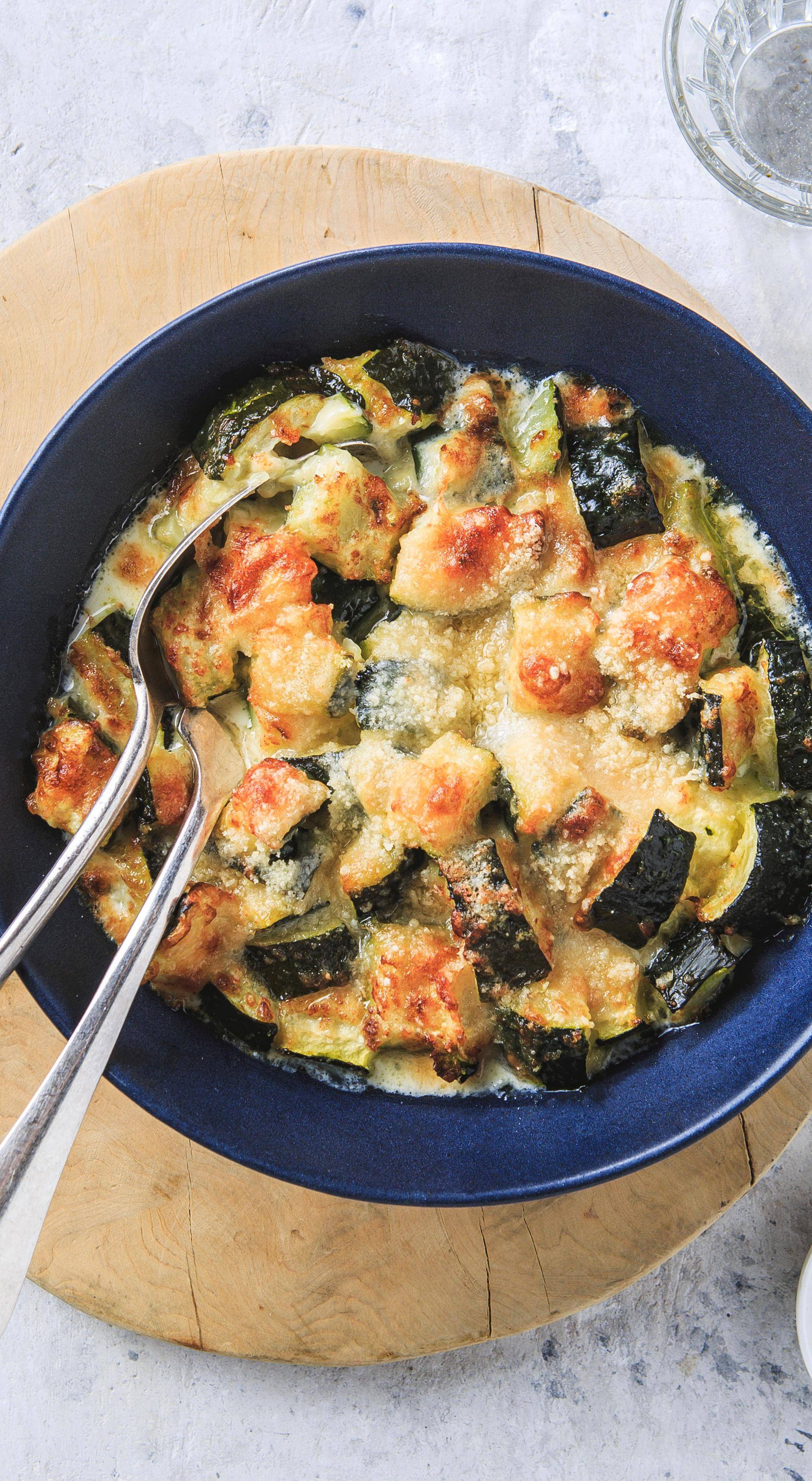 Zucchine gratinate - Ricette EASY FRY GRILL & STEAM 3 in 1 | Moulinex