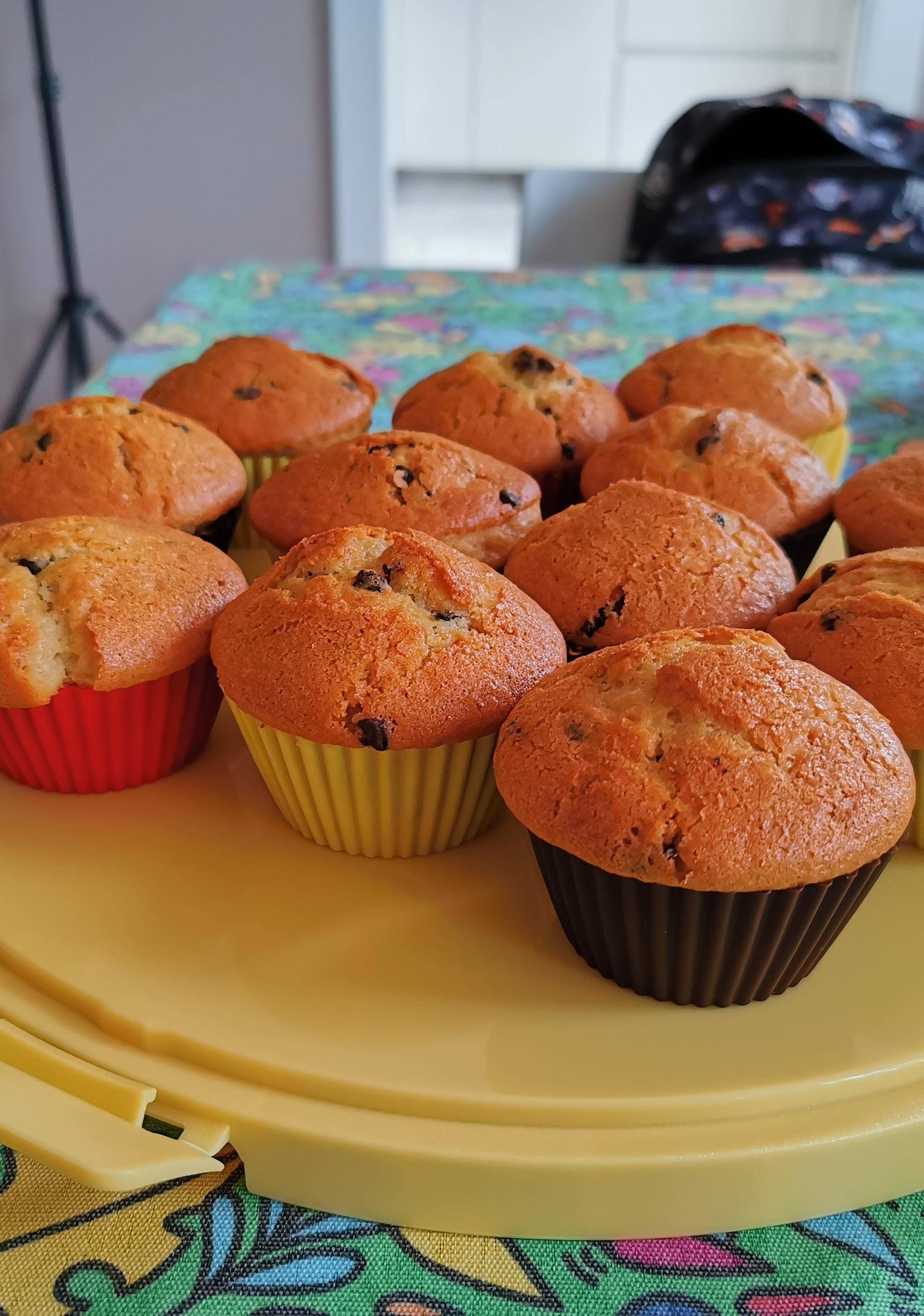 Muffin al pistacchio con cuore di Nutella - Ricette Companion | Moulinex