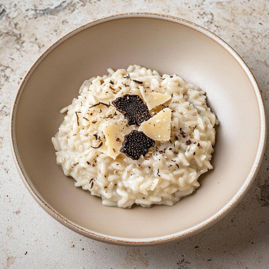 Risotto al tartufo con scaglie di pecorino - Ricette Cookeo Infinity Autostir | Moulinex