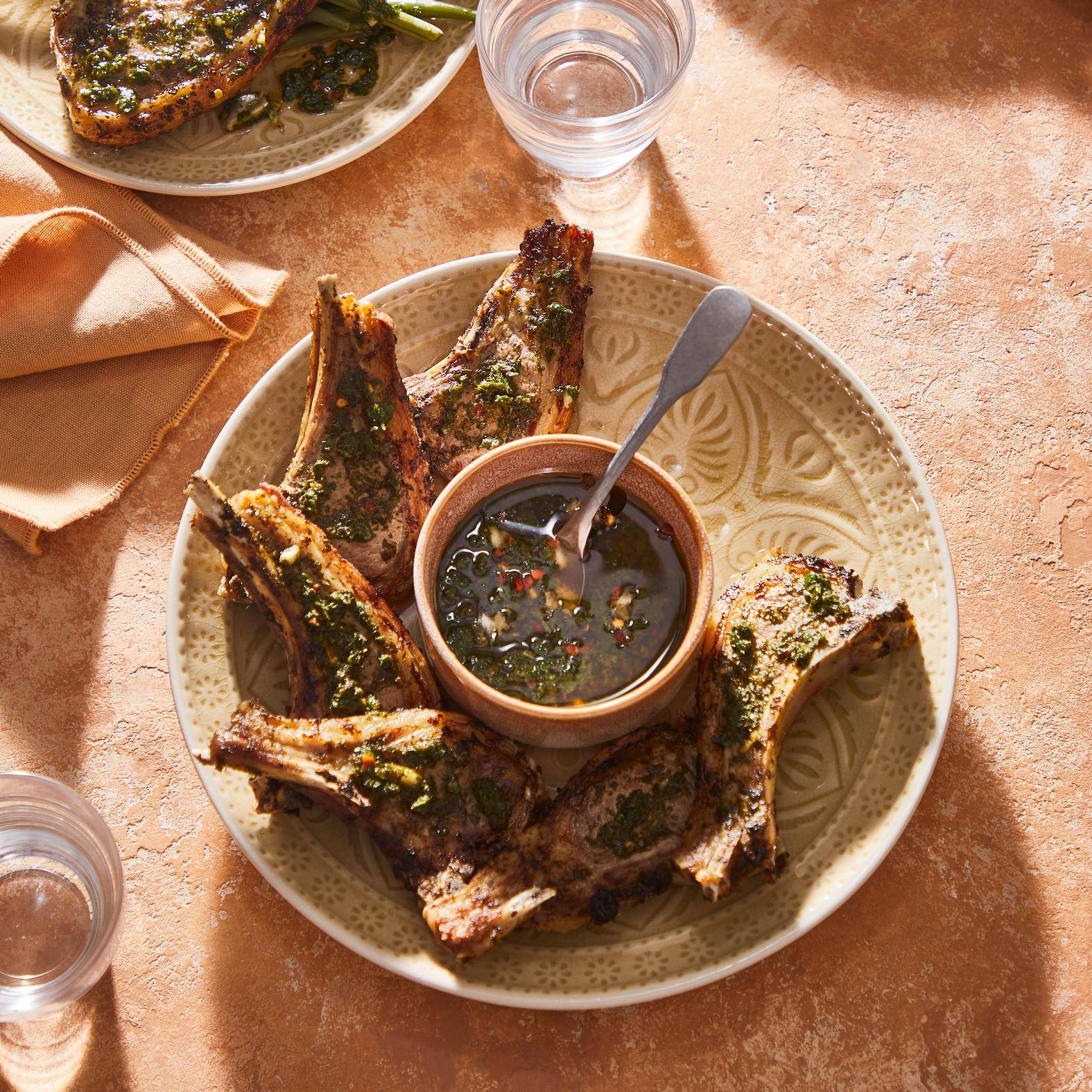 *Chermoula lamb cutlets - Ricette EASY FRY GRILL & STEAM 3 in 1 | Moulinex