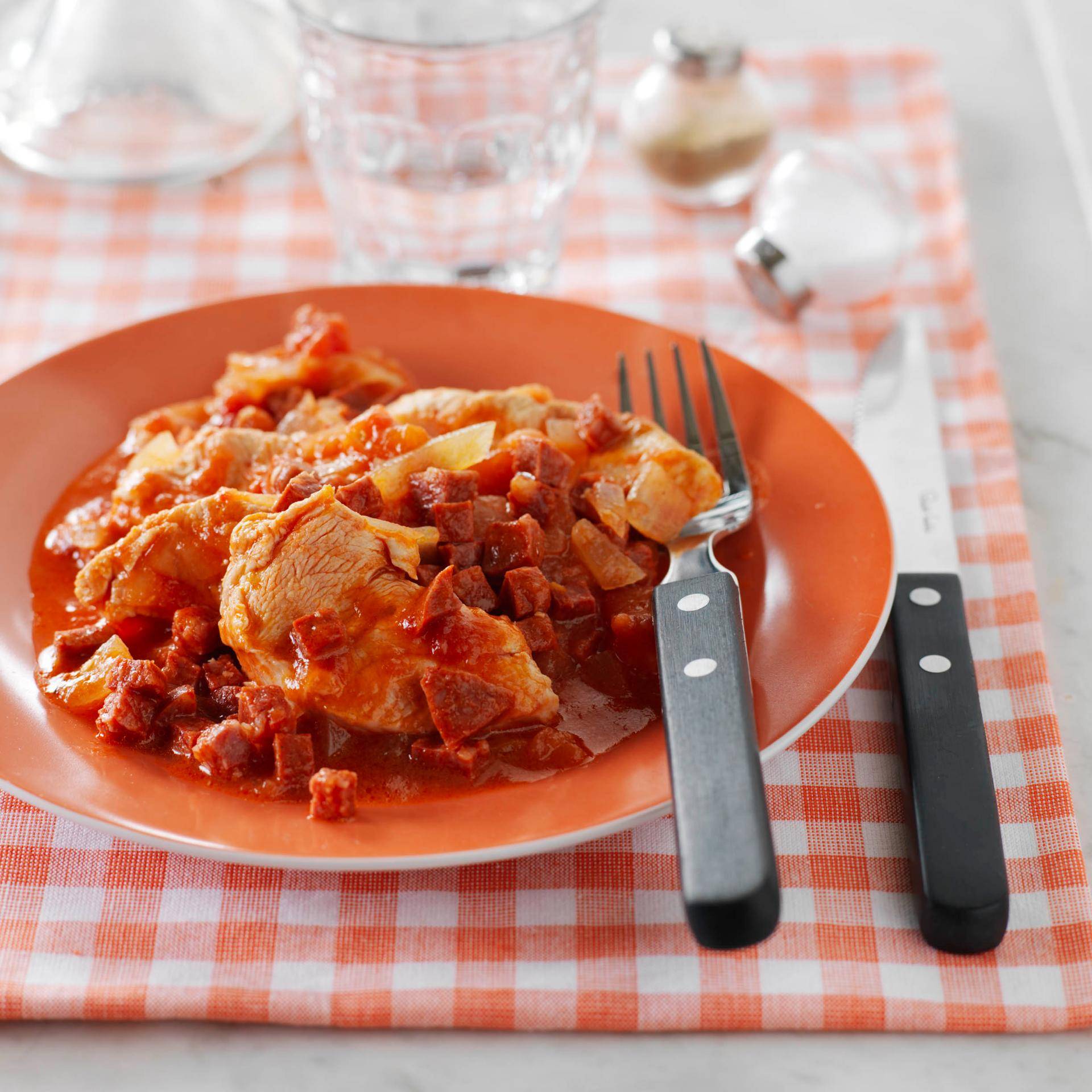 Tacchino con chorizo - Ricette Companion Connect XL | Moulinex