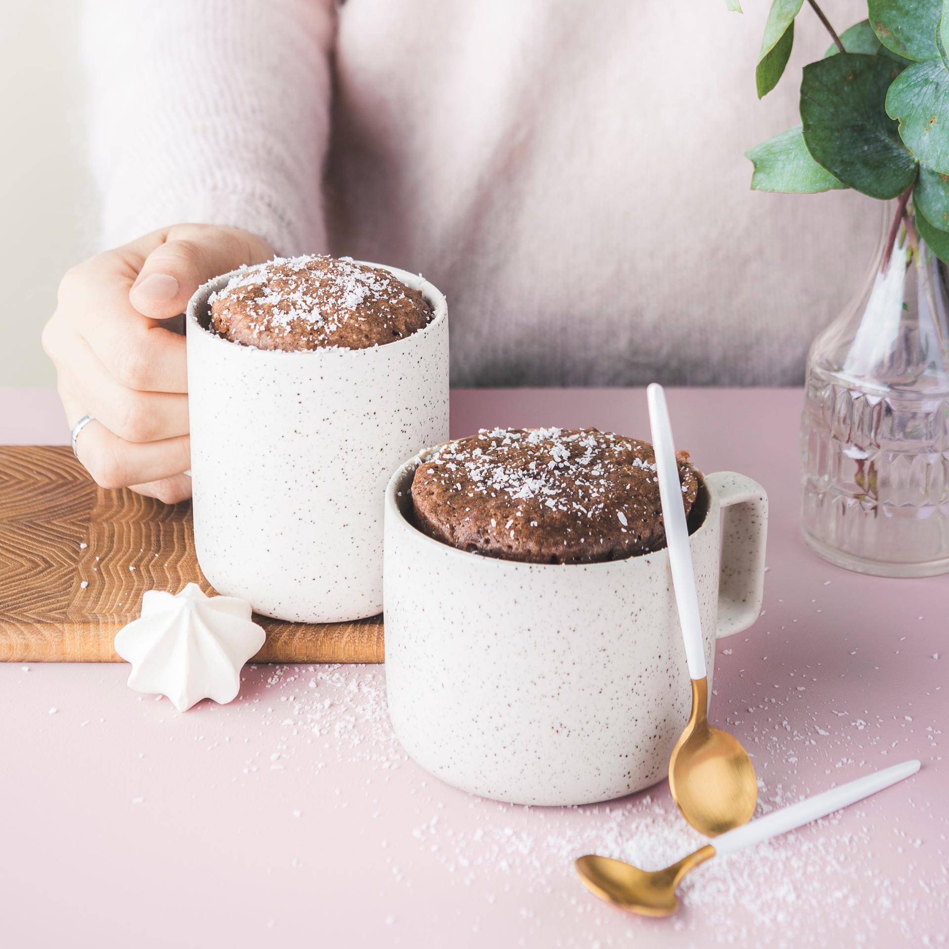 Mug cake al cioccolato e cocco - Ricette Companion | Moulinex