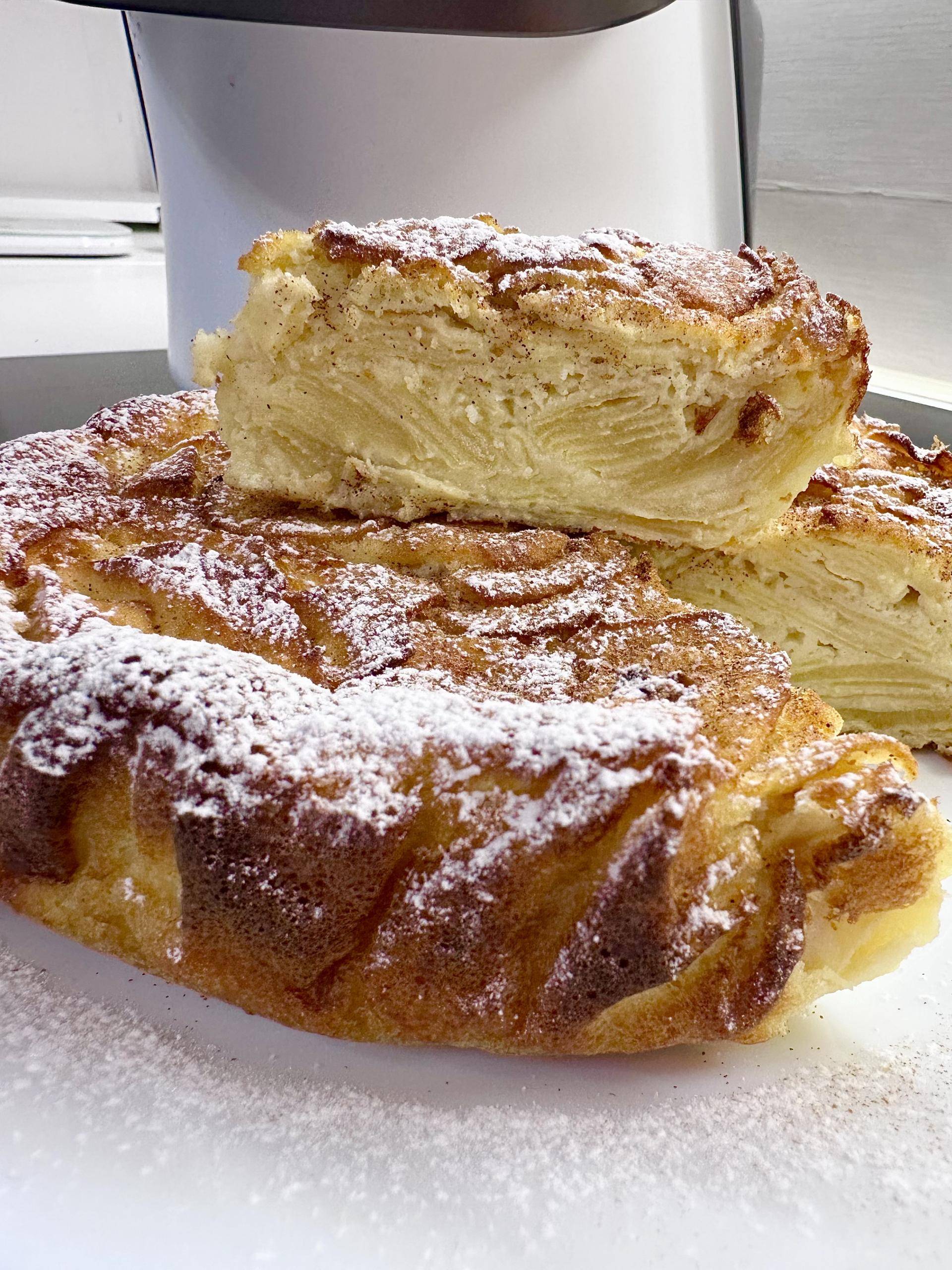 Torta invisibile light di mele - Ricette Companion Connect XL | Moulinex