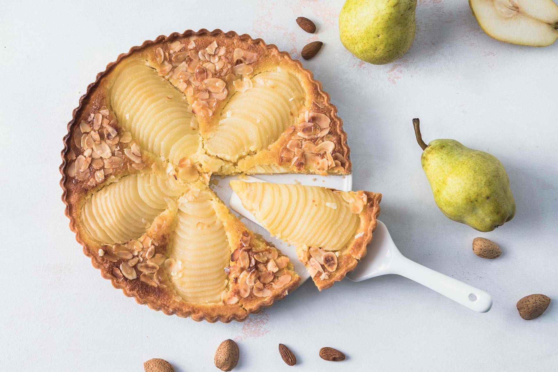 Torta di pere e mandorle - Ricette Kitchen Machines Touch/Touch + | Moulinex