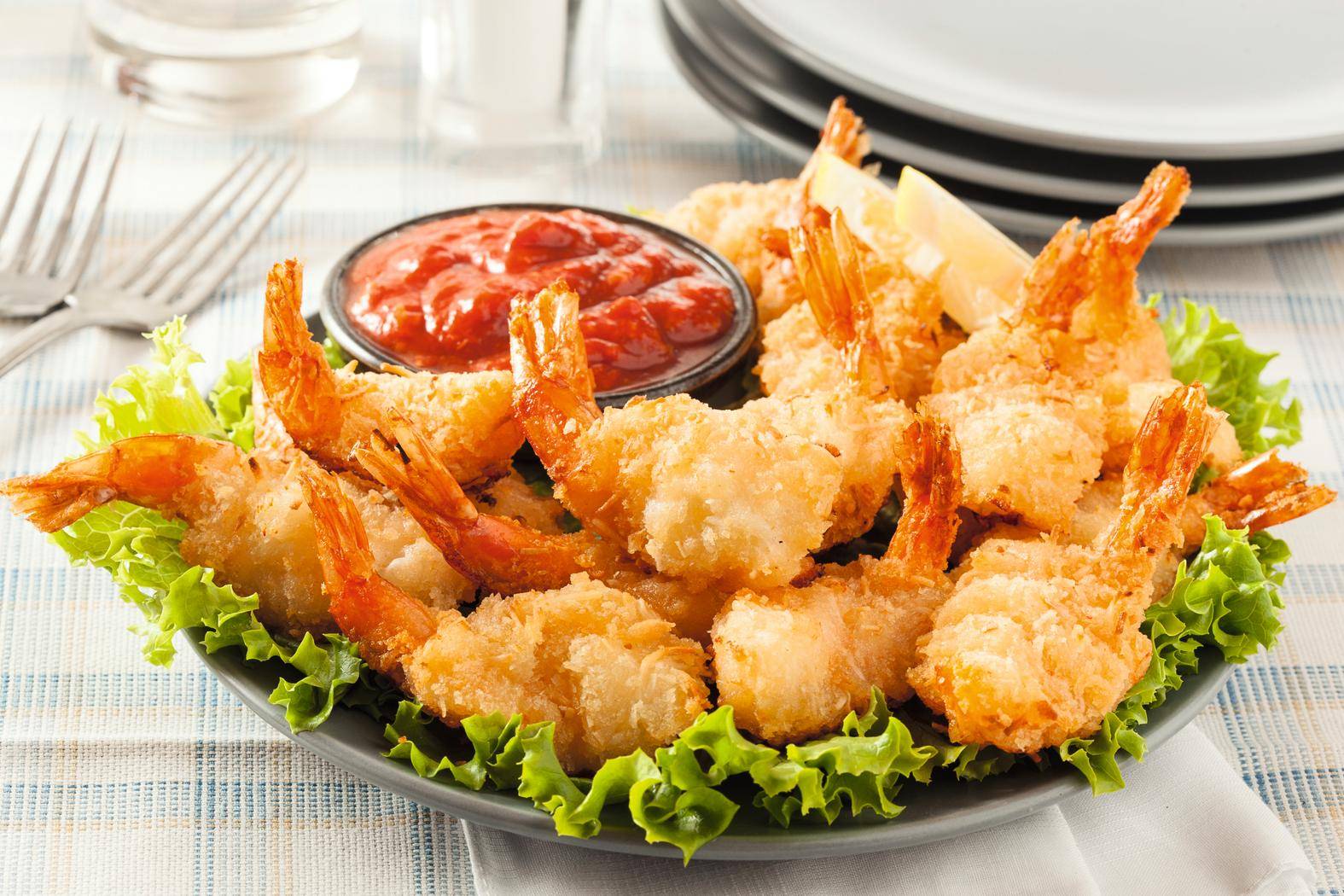 Gamberi impanati croccanti in salsa agrodolce - Ricette Easy Fry XL Surface | Moulinex