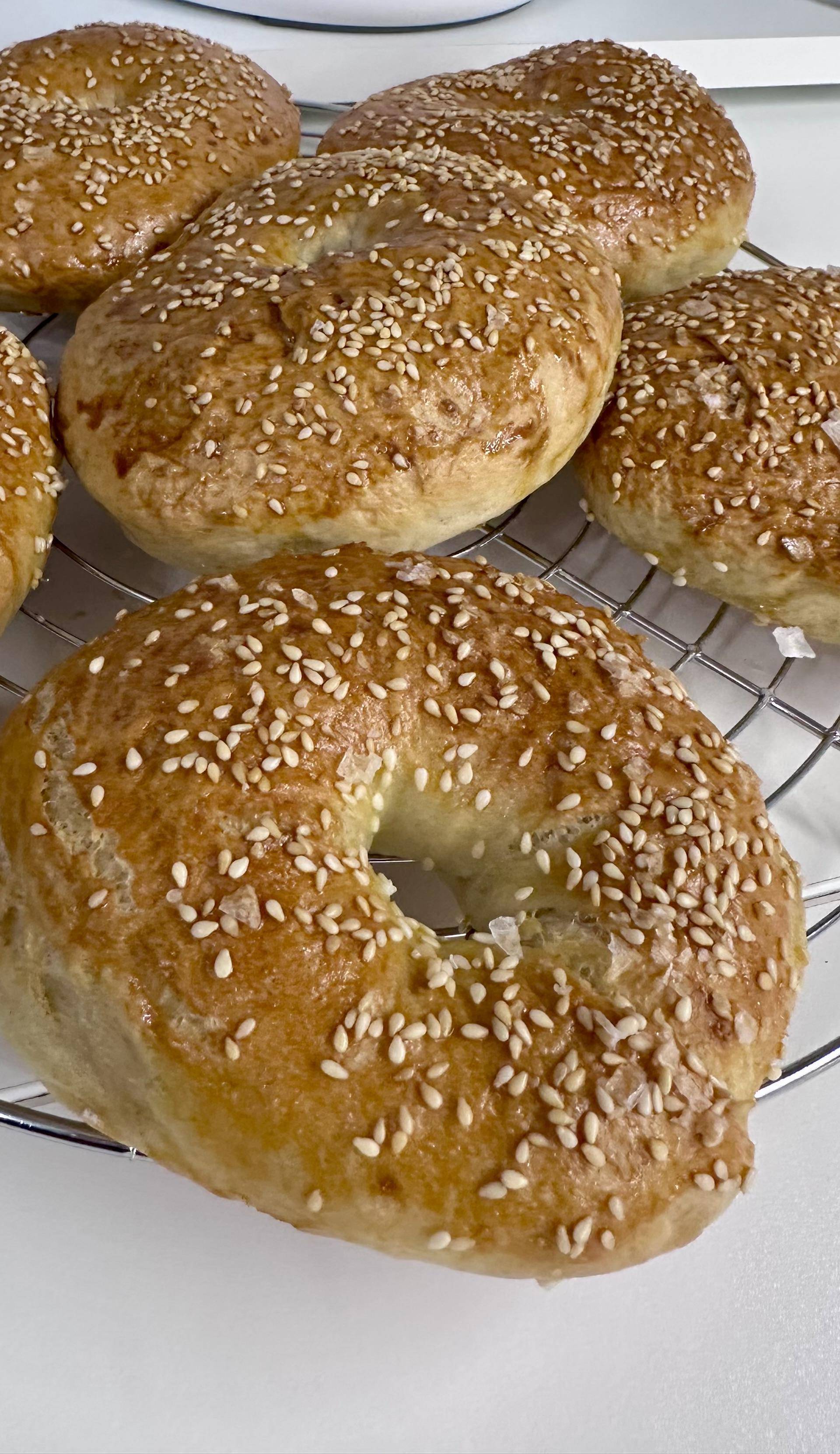 Bagel lievitazione in vaporiera - Ricette Companion Connect XL | Moulinex