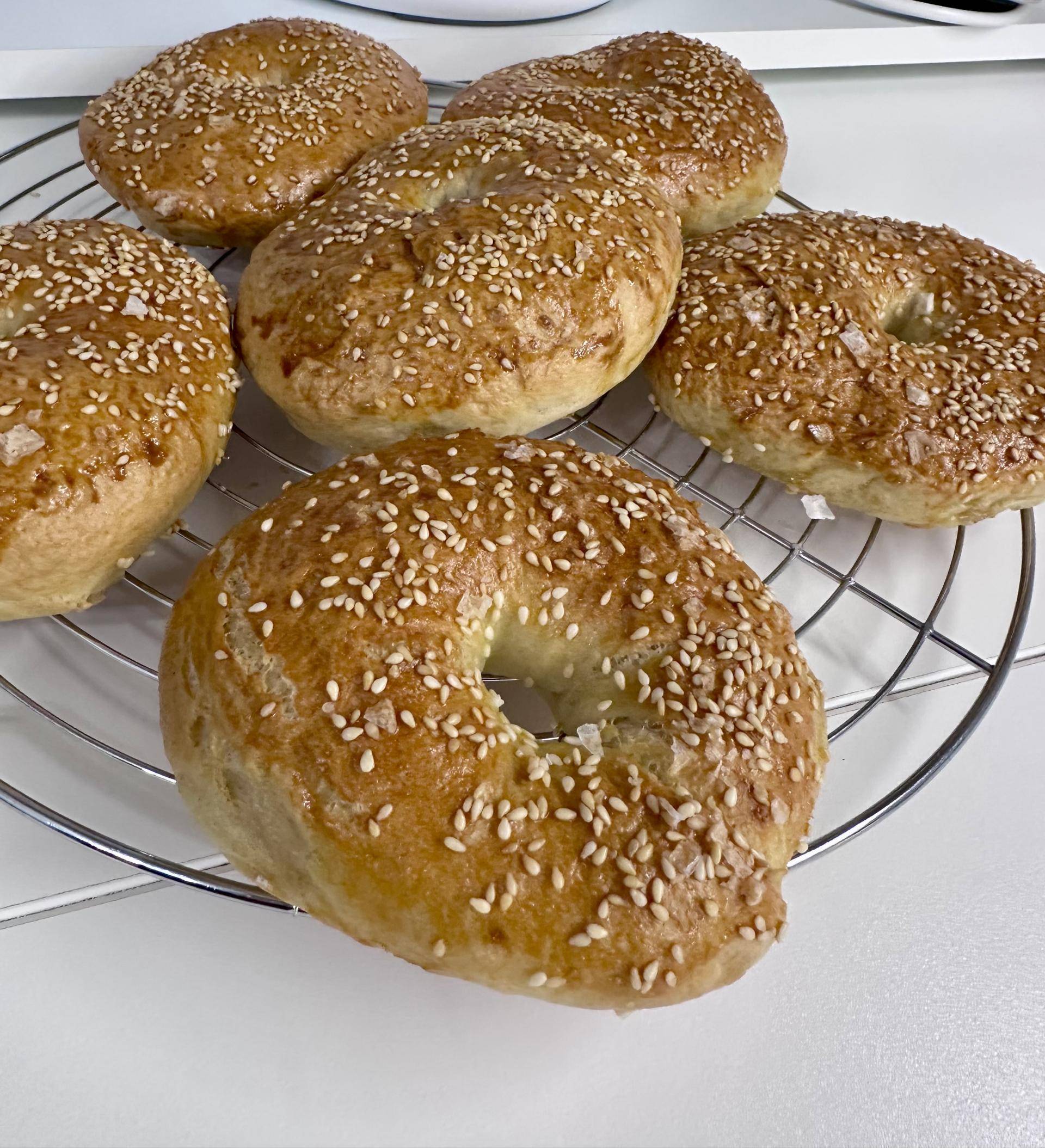 Bagel lievitazione in vaporiera - Ricette Companion Connect XL | Moulinex