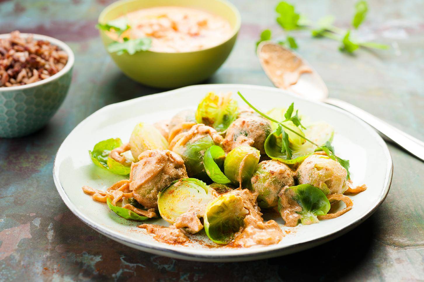 Cavolini di Bruxelles Tandoori - Ricette Cookeo | Moulinex