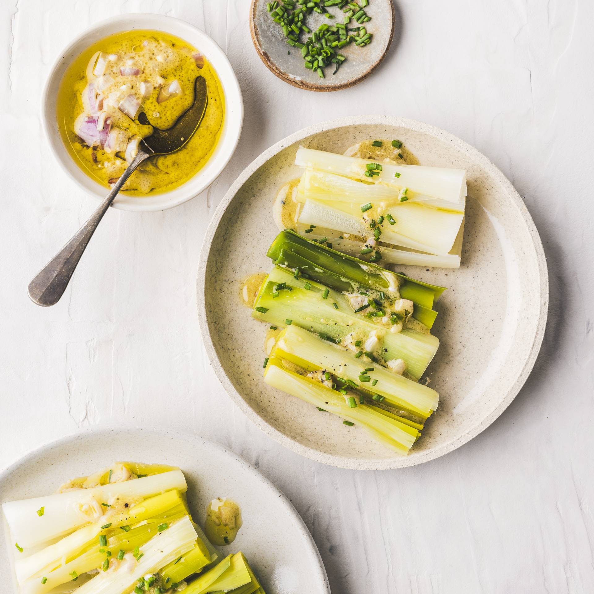 Porri in salsa vinaigrette - Ricette Cookeo 9in1 | Moulinex