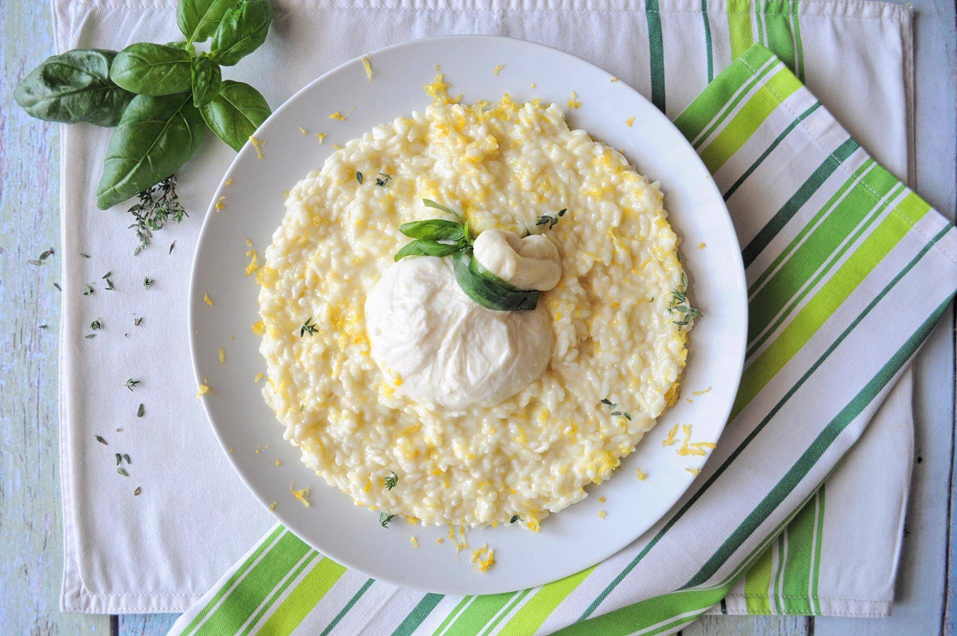 Risotto agrumi e burrata - Ricette Cookeo | Moulinex