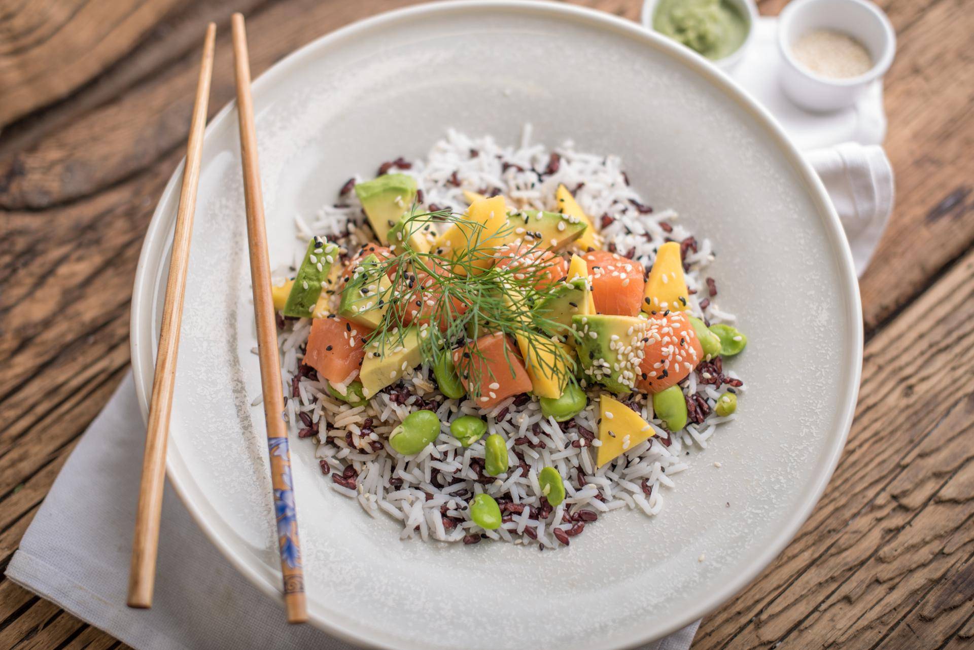 Riso con salmone al sesamo - Ricette Cookeo | Moulinex