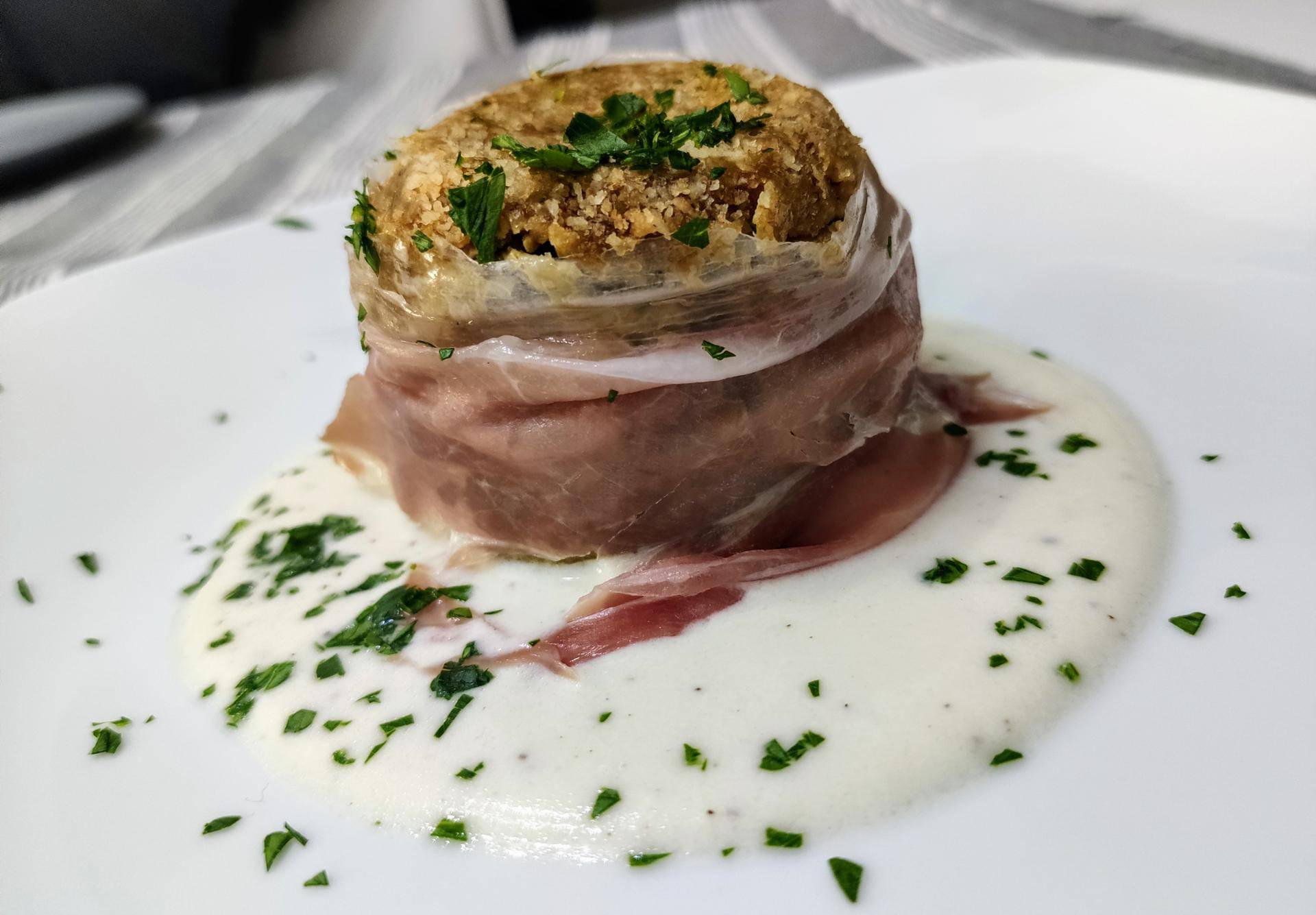 Sformatino di carciofi leggero bardato con prosciutto - Ricette Companion Connect | Moulinex