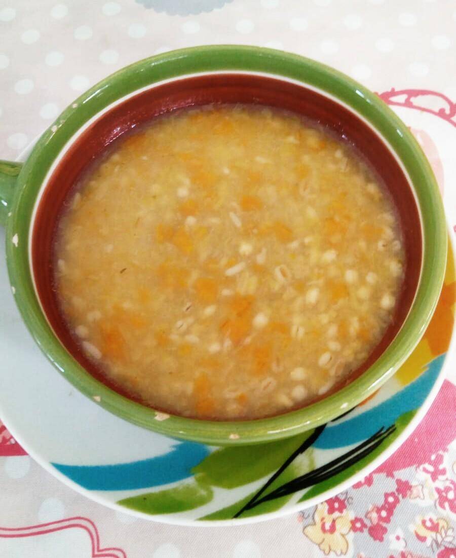 Minestra orzo porro patate - Ricette Companion Connect | Moulinex