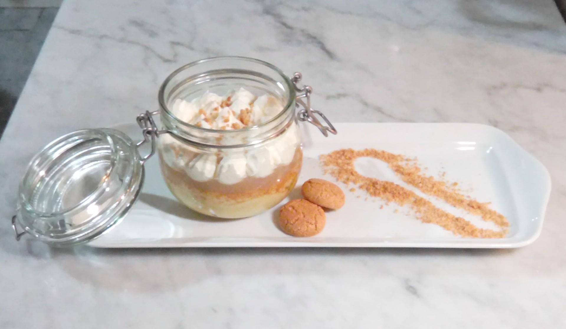 Verrine all'amaretto e pere - Ricette Companion Connect | Moulinex