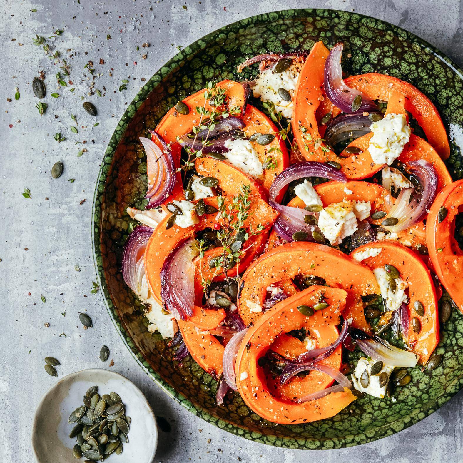 Zucca al forno con feta e timo - Ricette OptiGrill + | Moulinex