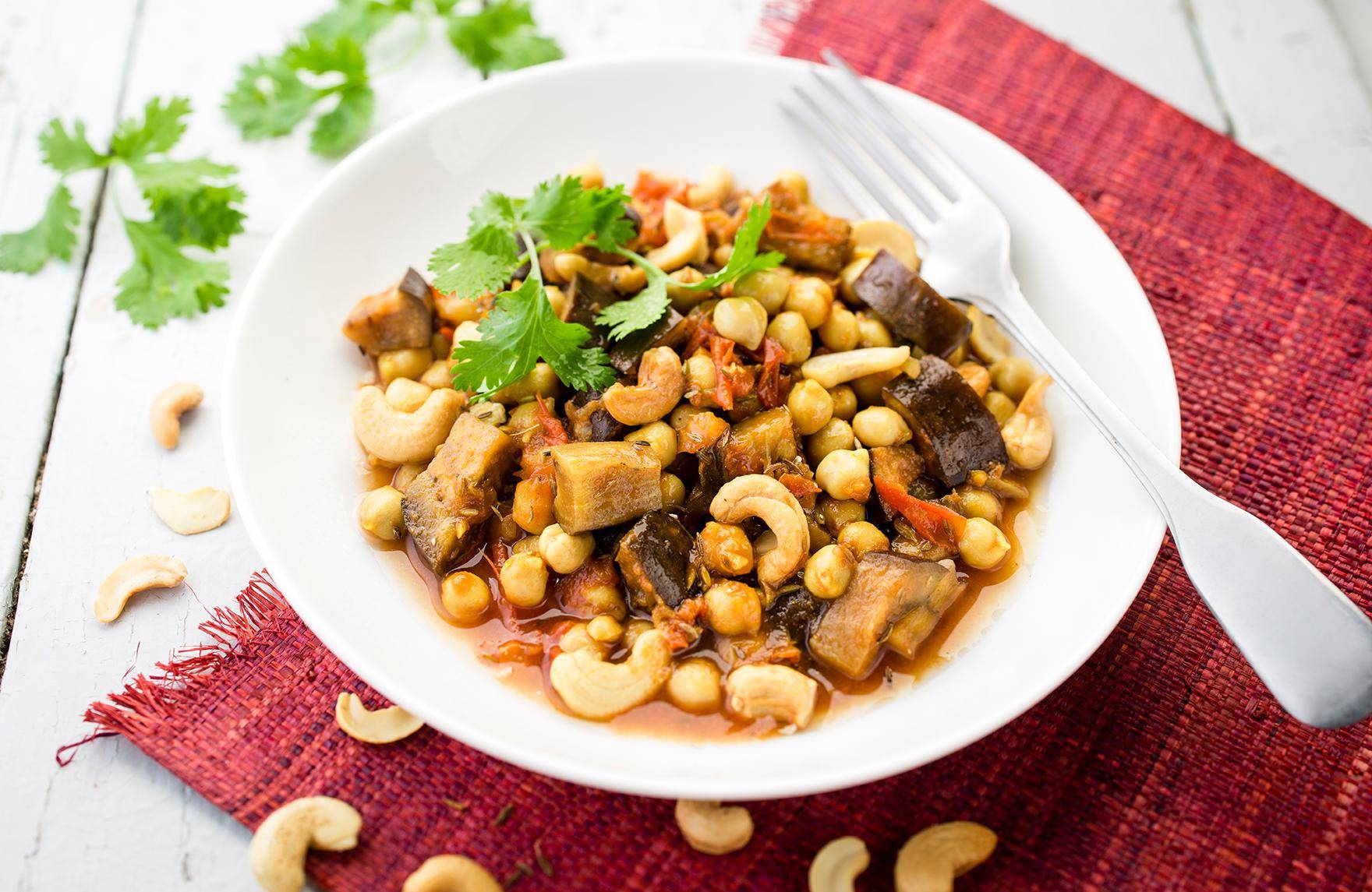 Curry di ceci e melanzane - Ricette Cookeo | Moulinex