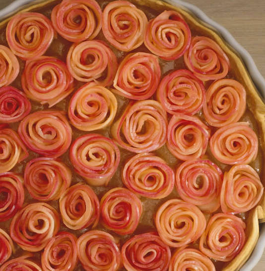 Torta con rose di mele - Ricette Kitchen Machines Touch/Touch + | Moulinex