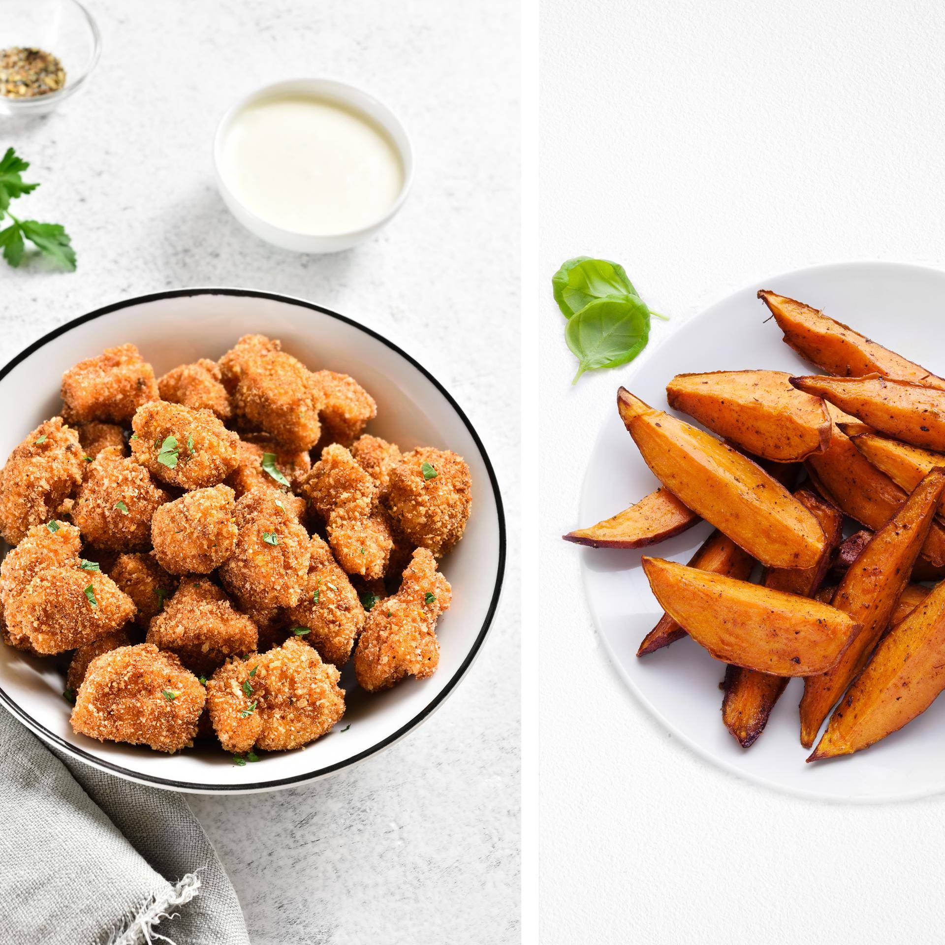 Pollo cajun e patate dolci - Ricette Dual EasyFry&Grill | Moulinex
