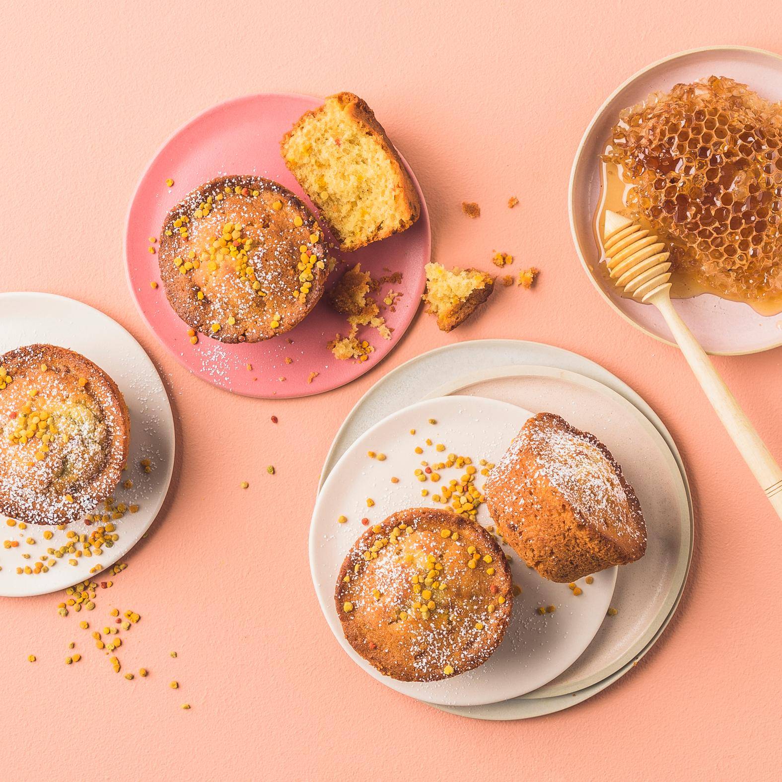 Muffin al miele e polline - Ricette Companion | Moulinex