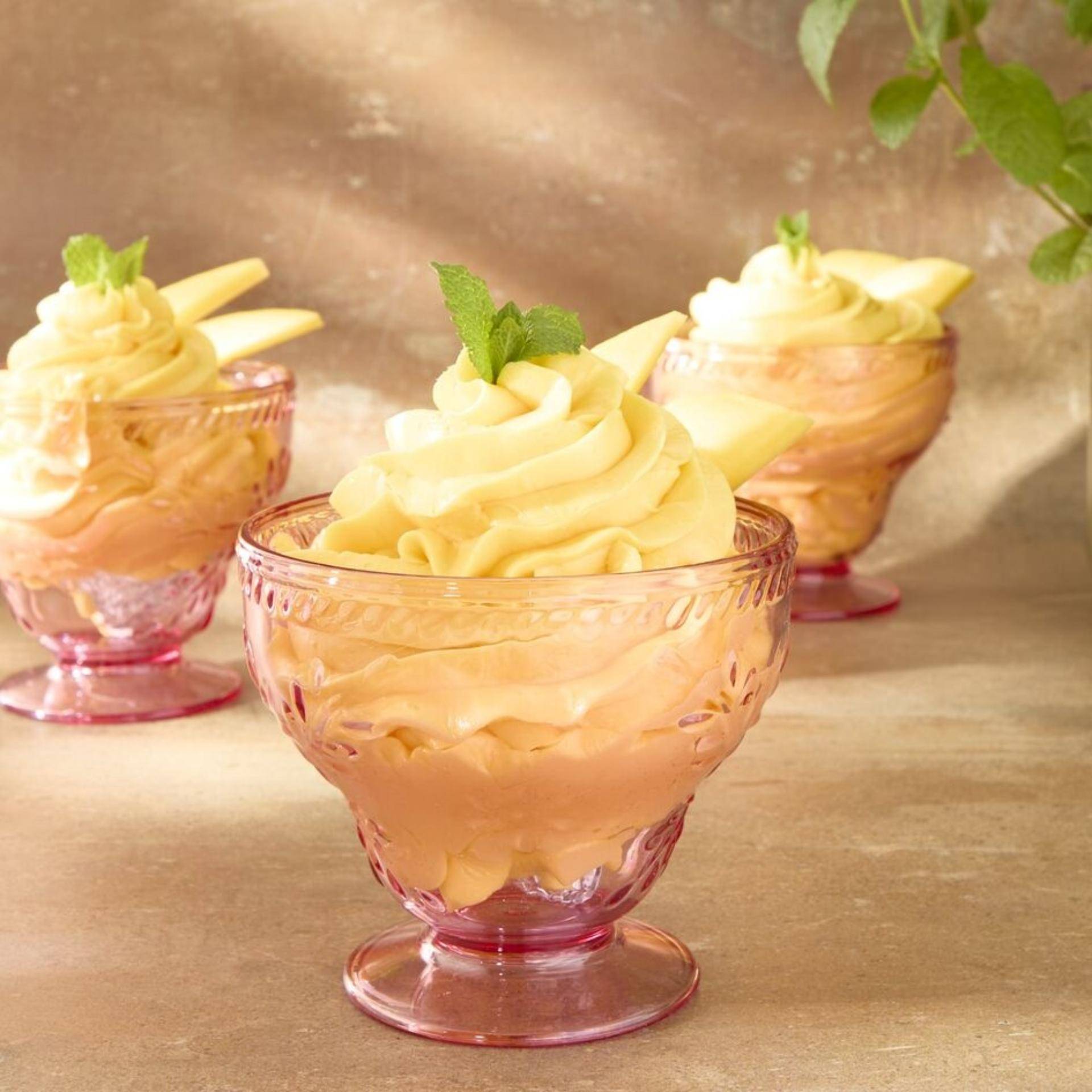 Frozen yogurt proteico al mango - Ricette Freezi | Moulinex