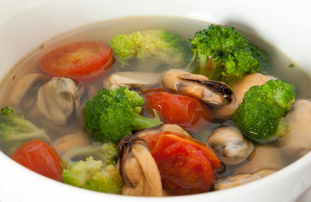 Zuppa di cozze e verdure - Ricette Companion | Moulinex