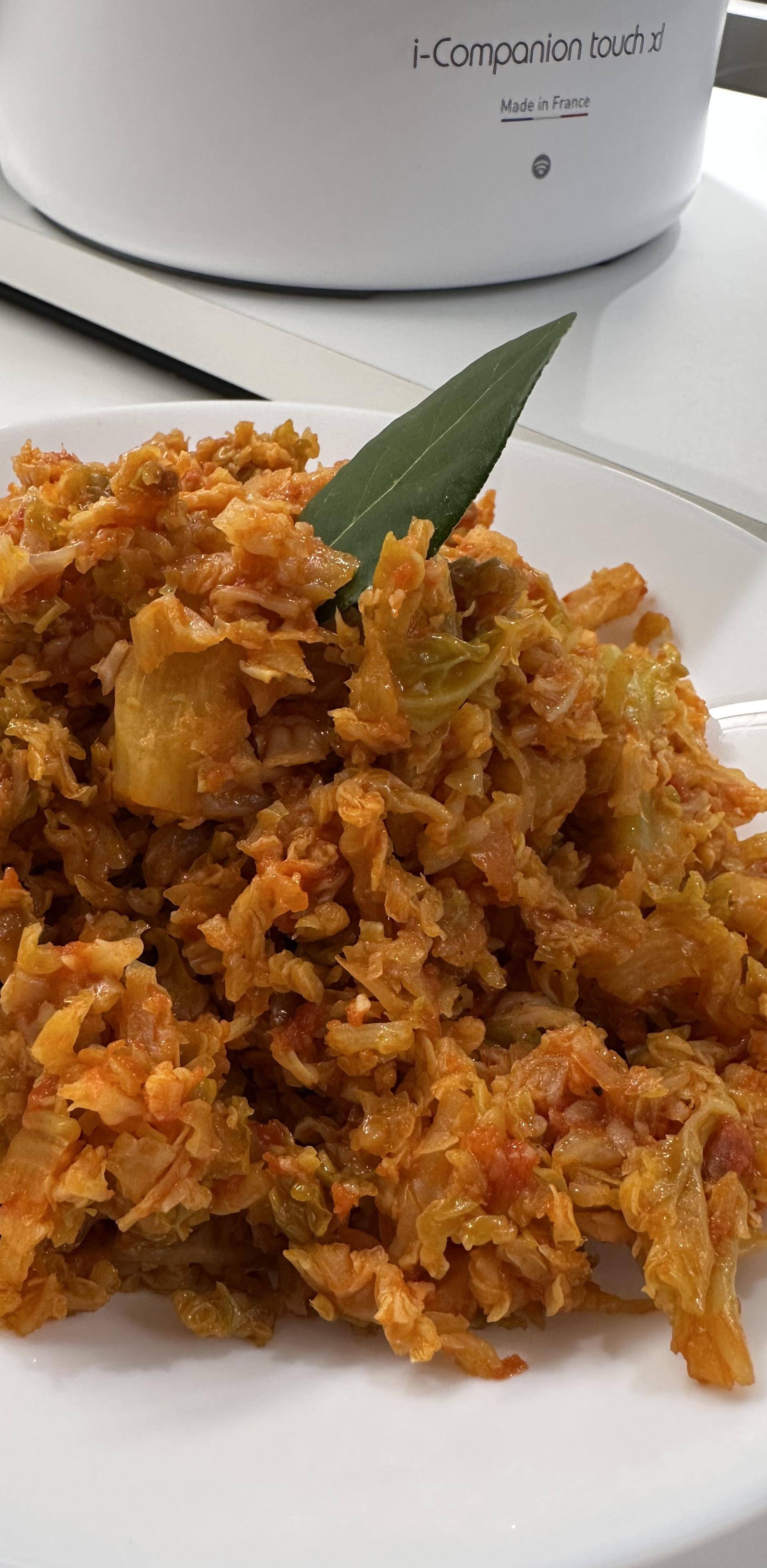 Verza stufata con salsiccia - Ricette Companion XL | Moulinex