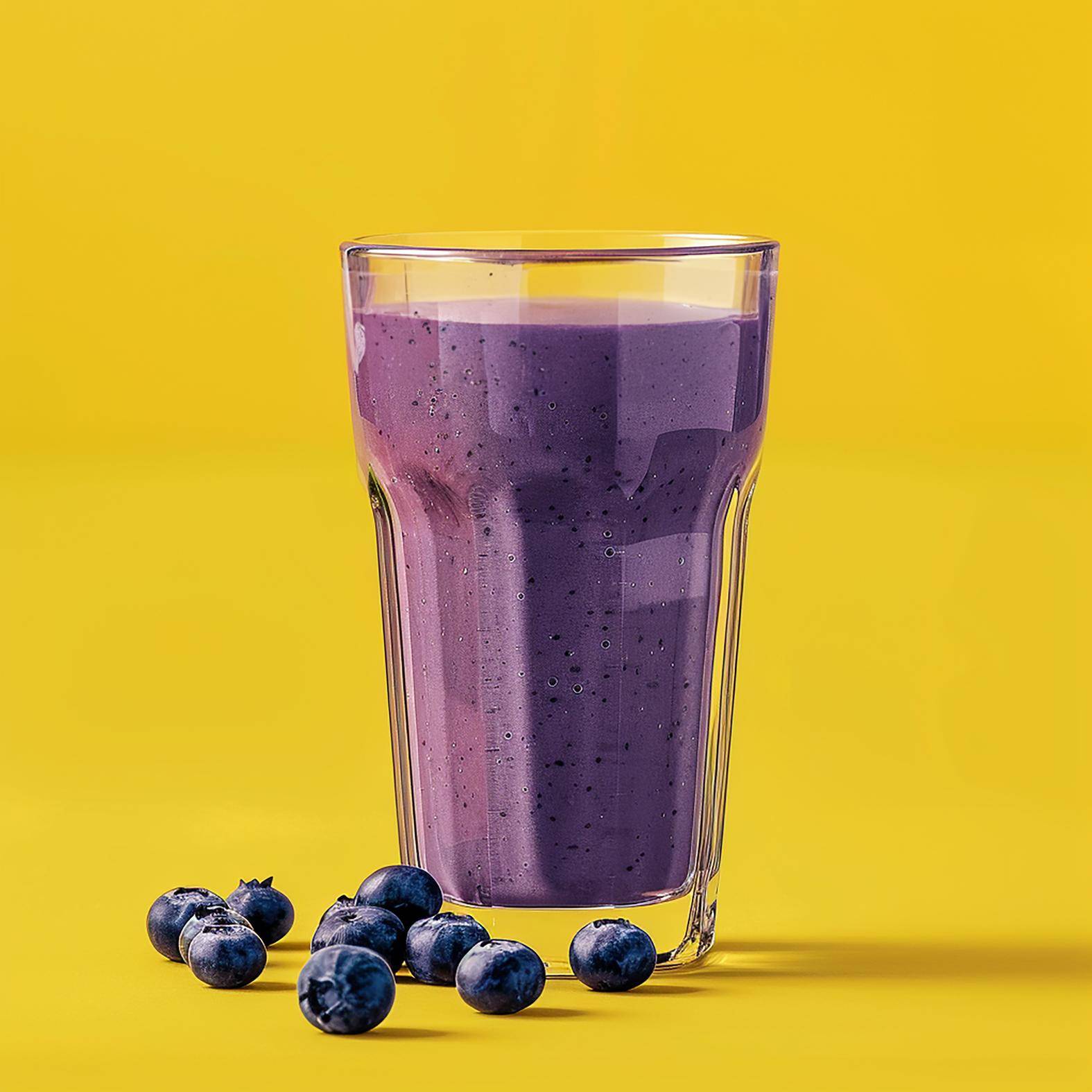 *Blueberry and oat milk smoothie bowl - Ricette Blend up | Moulinex