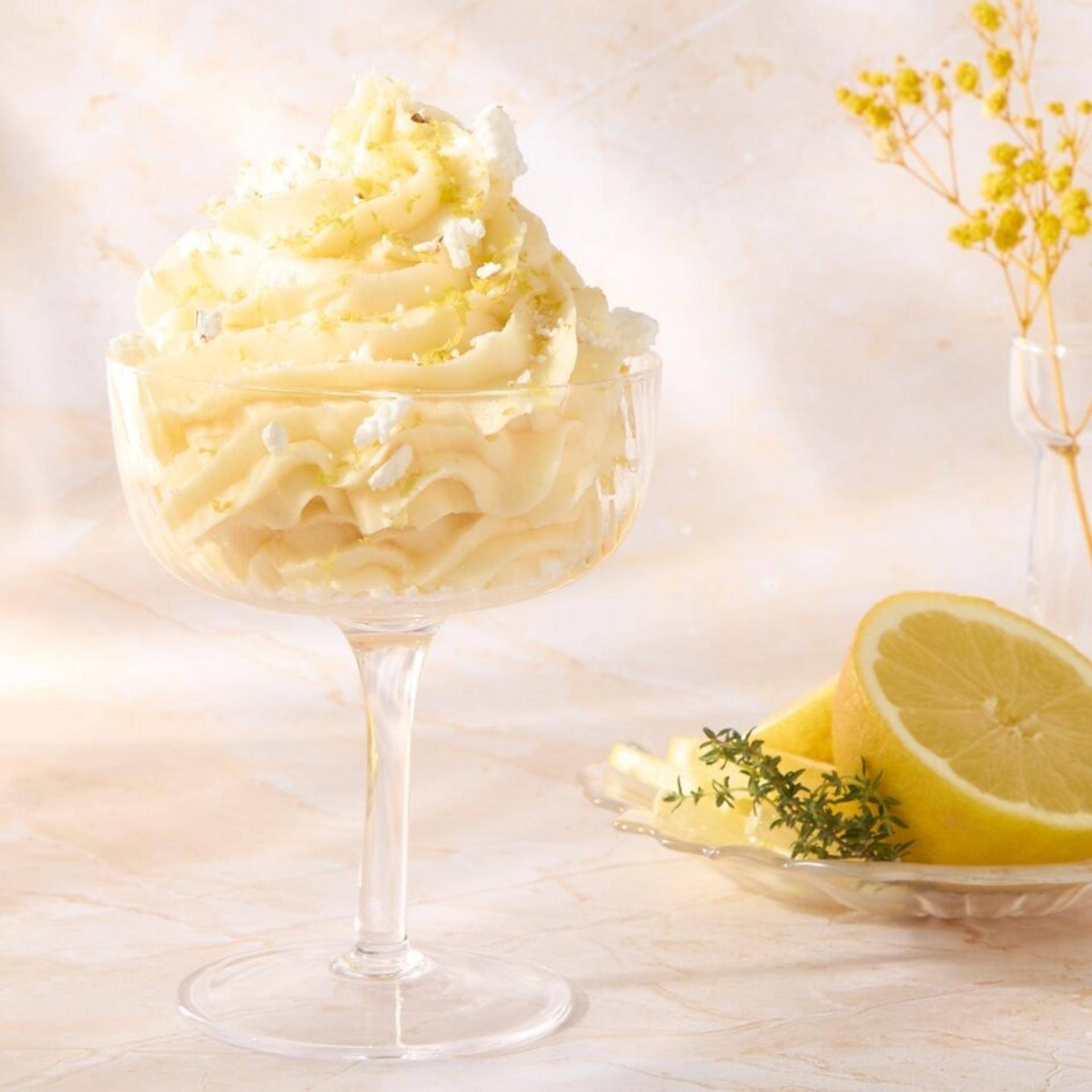 Gelato soft alla crema di limone - Ricette Freezi | Moulinex