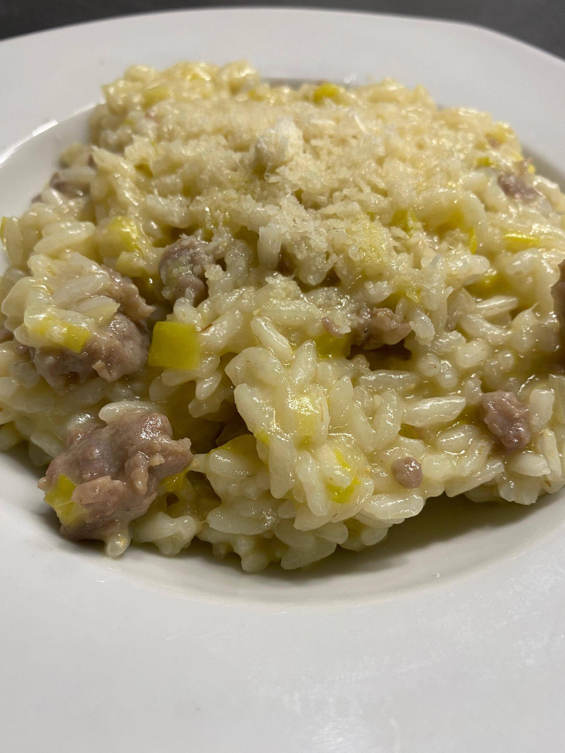 Risotto con porri e salsiccia - Ricette Companion Connect XL | Moulinex