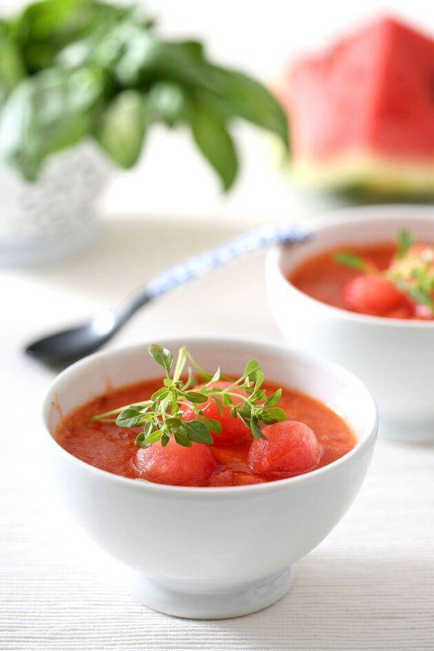 Zuppa fredda di anguria - Ricette Perfectmix + | Moulinex