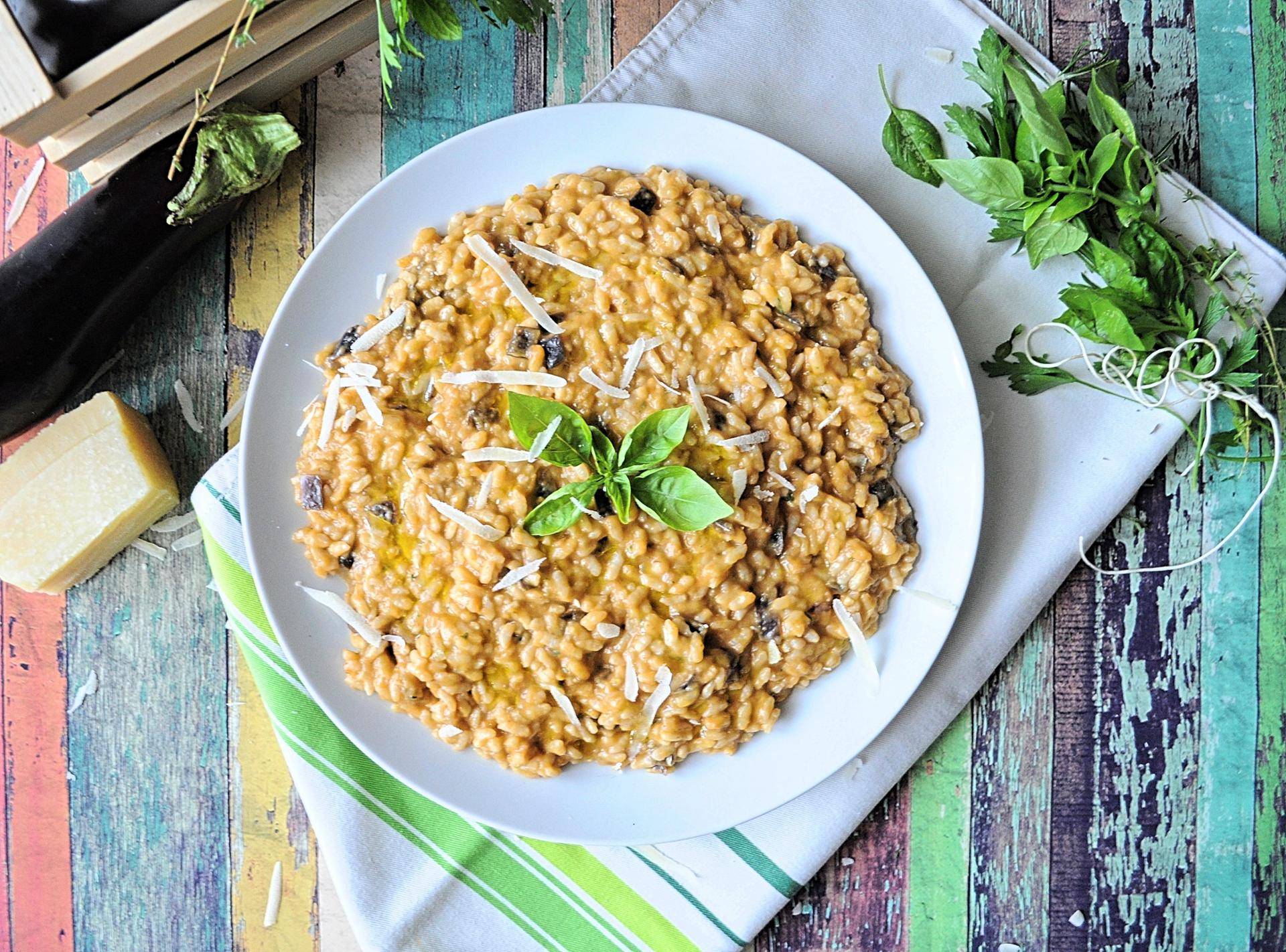 Risotto alle melanzane - Ricette Cookeo | Moulinex