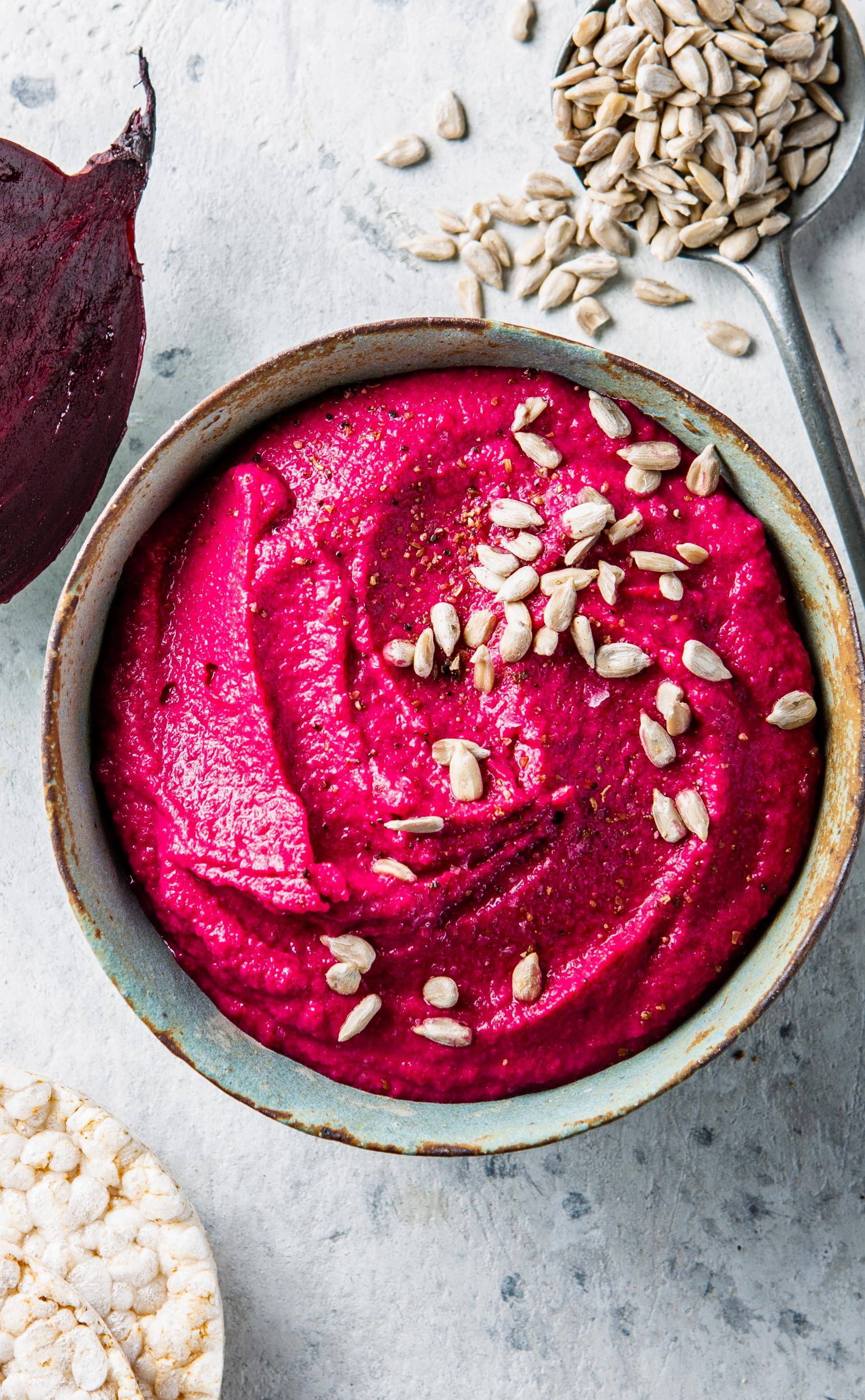 *Beetroot hummus - Ricette Blend up | Moulinex