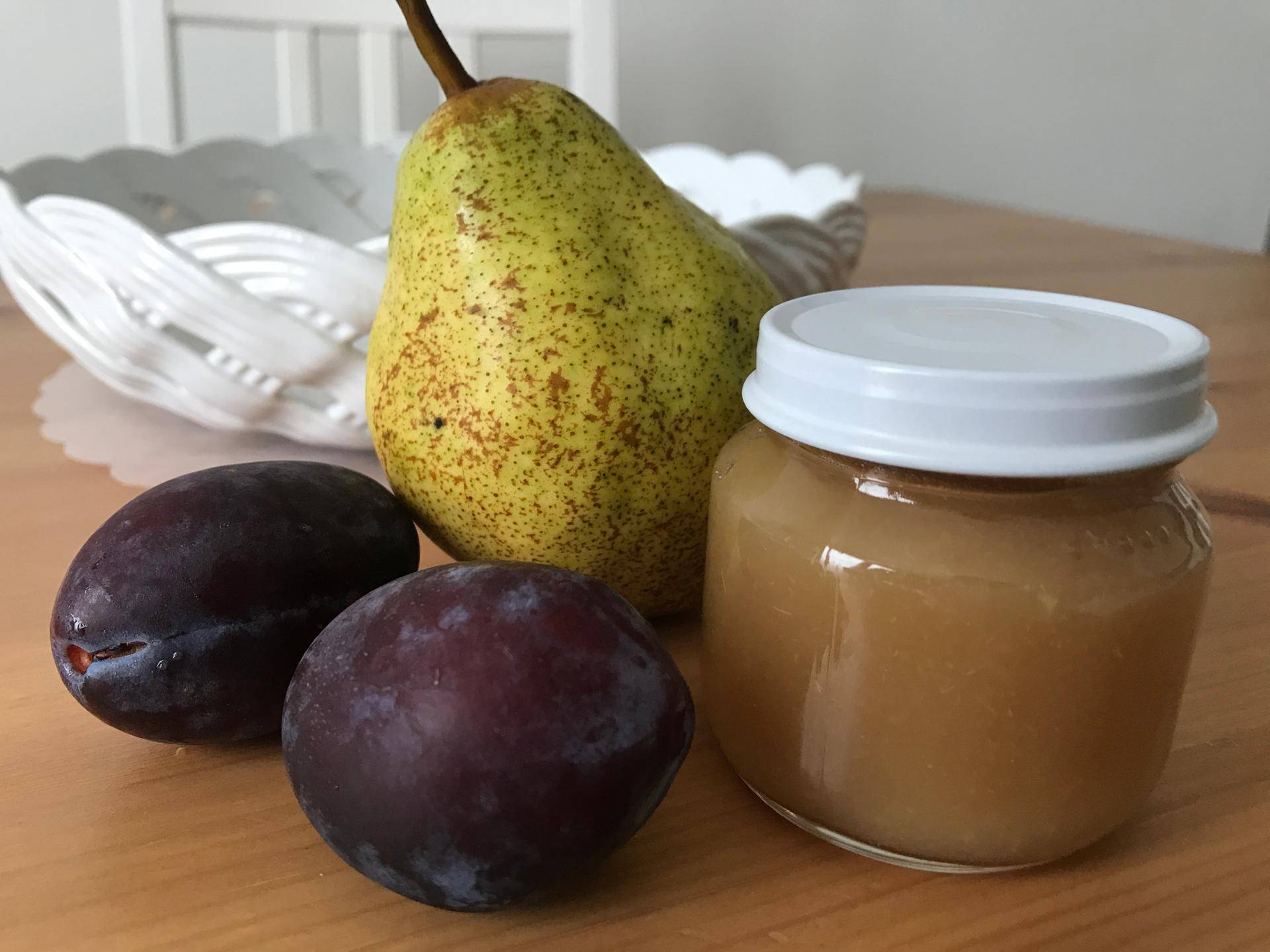 Omogeneizzato pera e prugna - Ricette Companion Connect | Moulinex